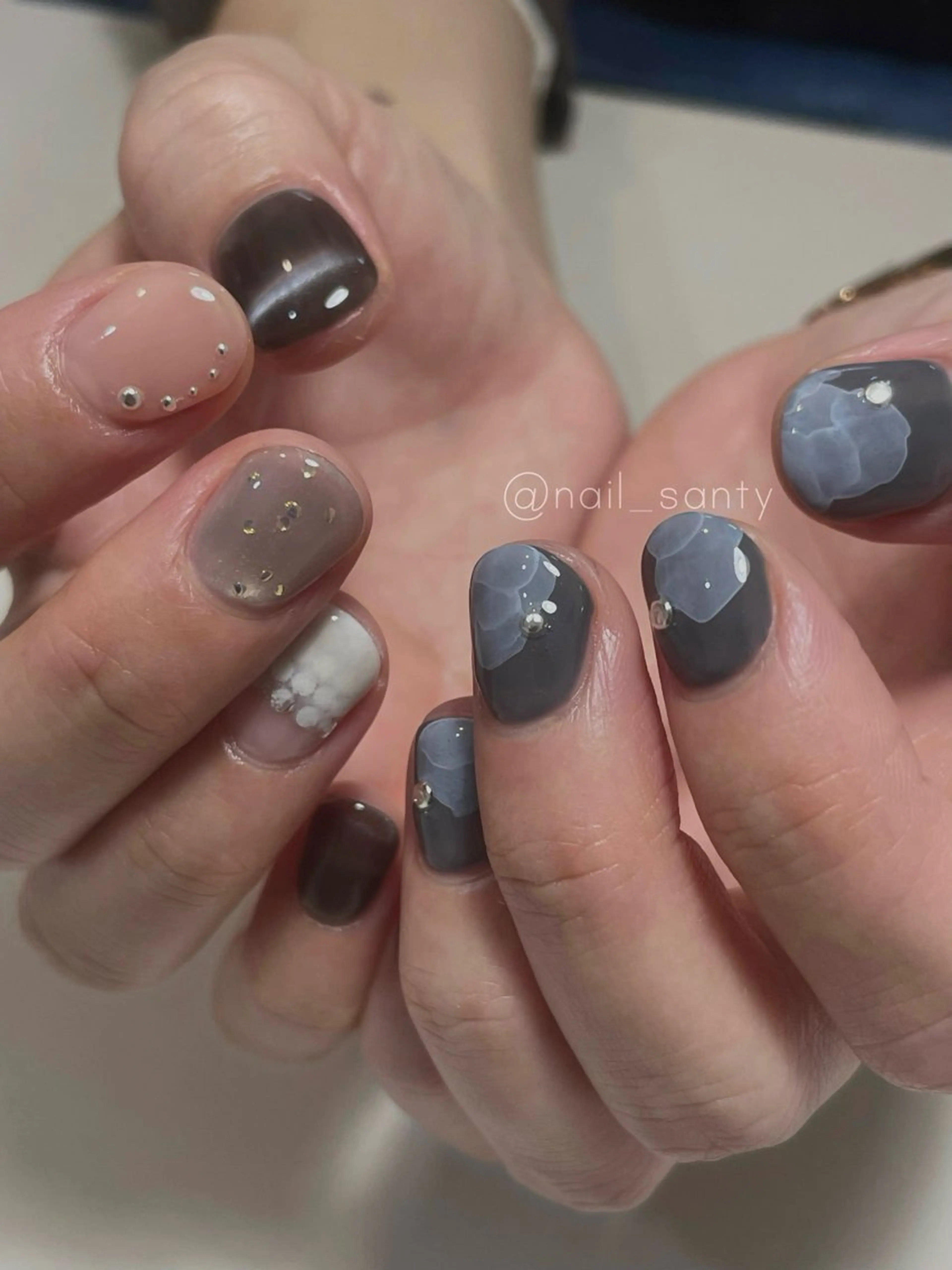 ネイル ハンドネイル Nailsalon Santy.のネイルデザイン