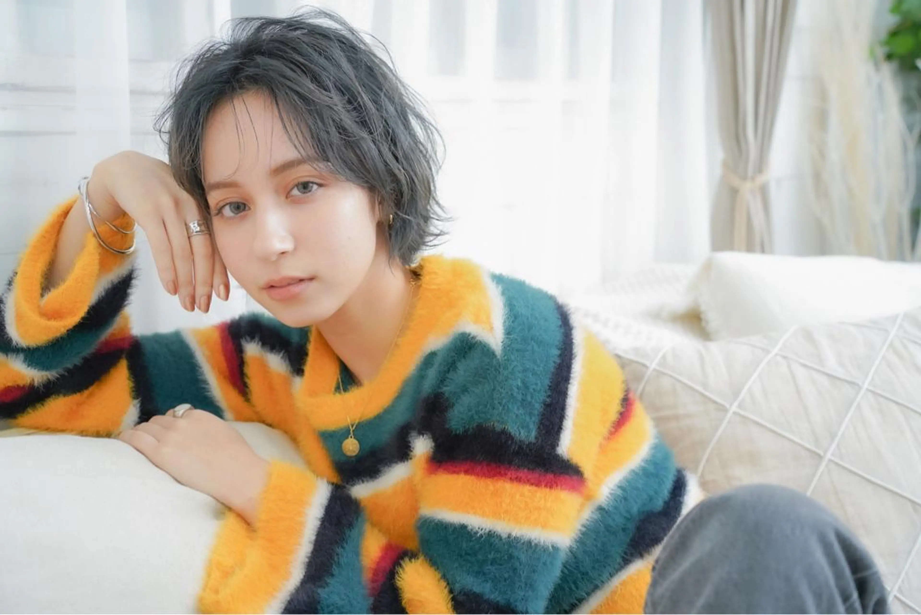 ミディアム カット ヘアカラー トリートメント トップスタイリスト ✨KIRIKA中野✨のヘアスタイル