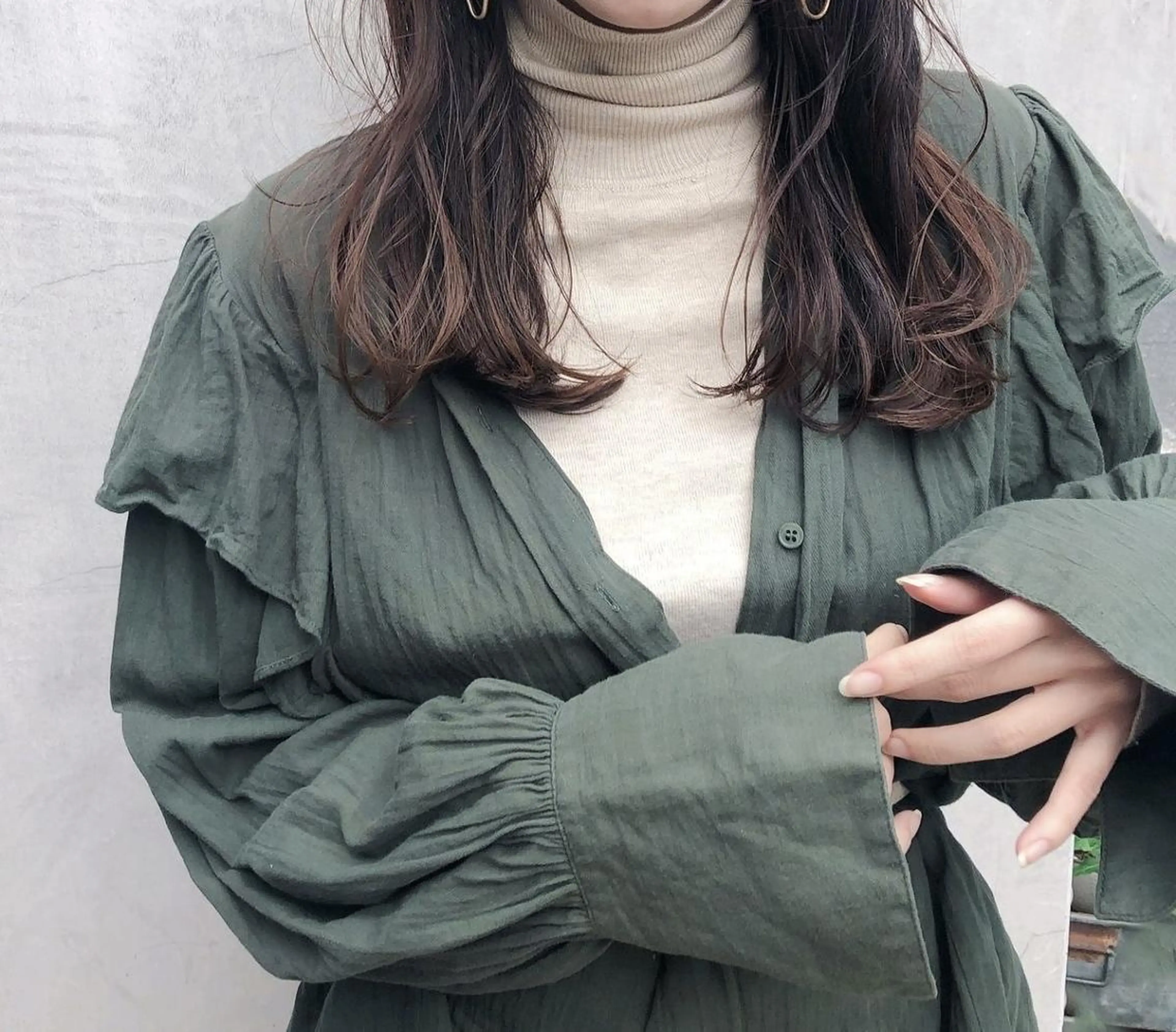 ミディアム ヘアカラー トリートメント LadA hair.makeのヘアスタイル