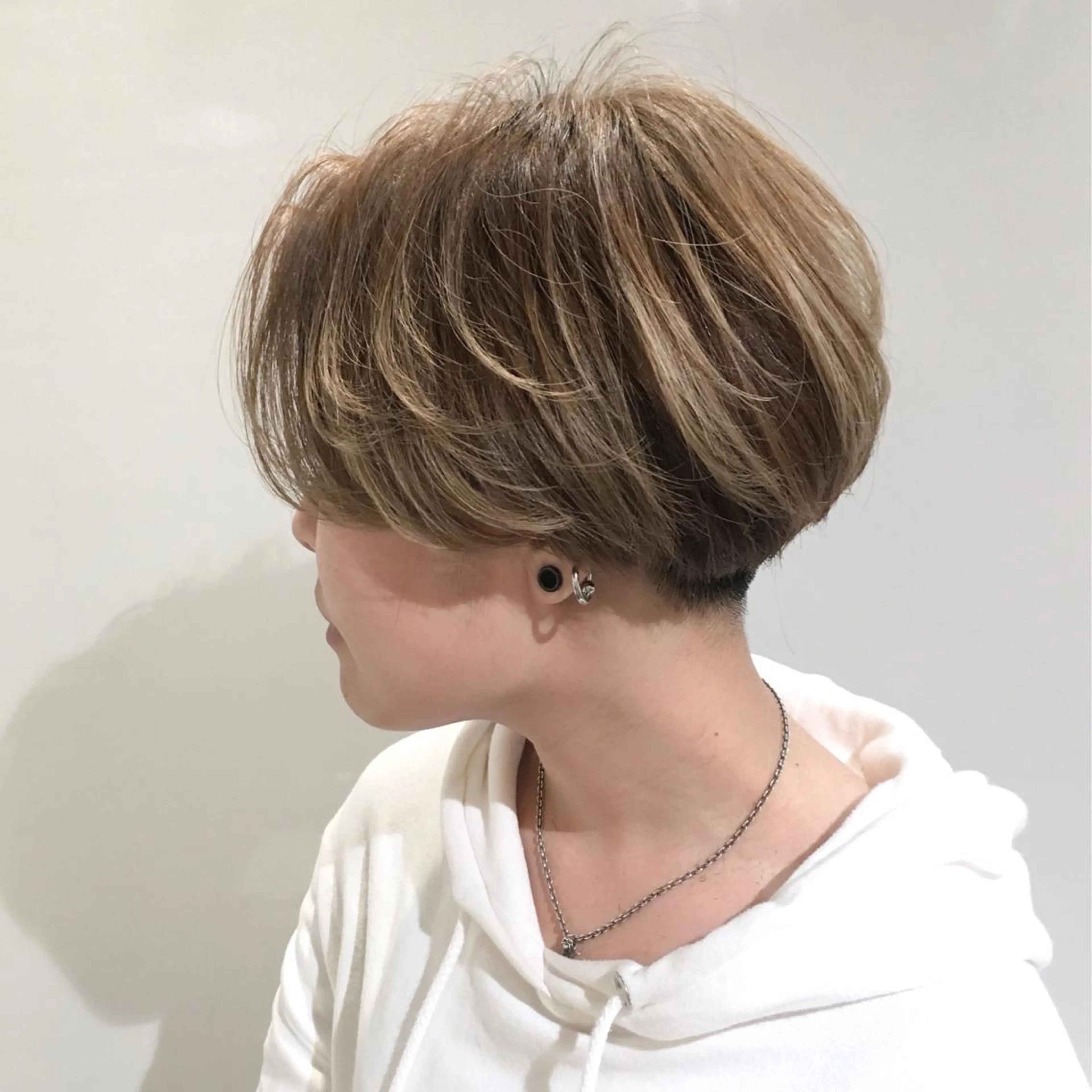 ショート カラー ヘアアレンジ As hair所属・柔らか垢抜けｶﾗｰと ｶｯﾄ🫧ASUKAのヘアスタイル