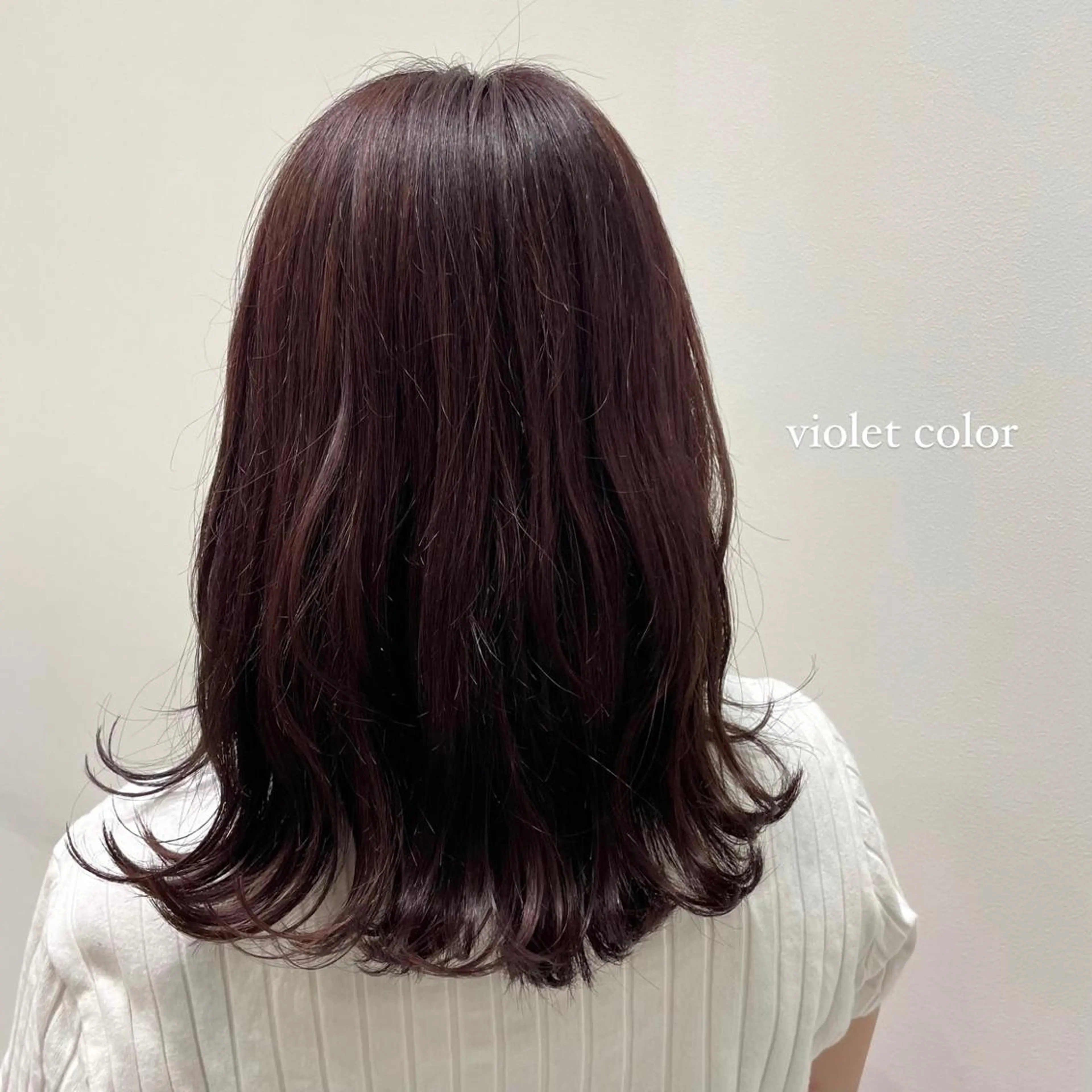 ロング カラー recipe 黒木 彩那のヘアスタイル