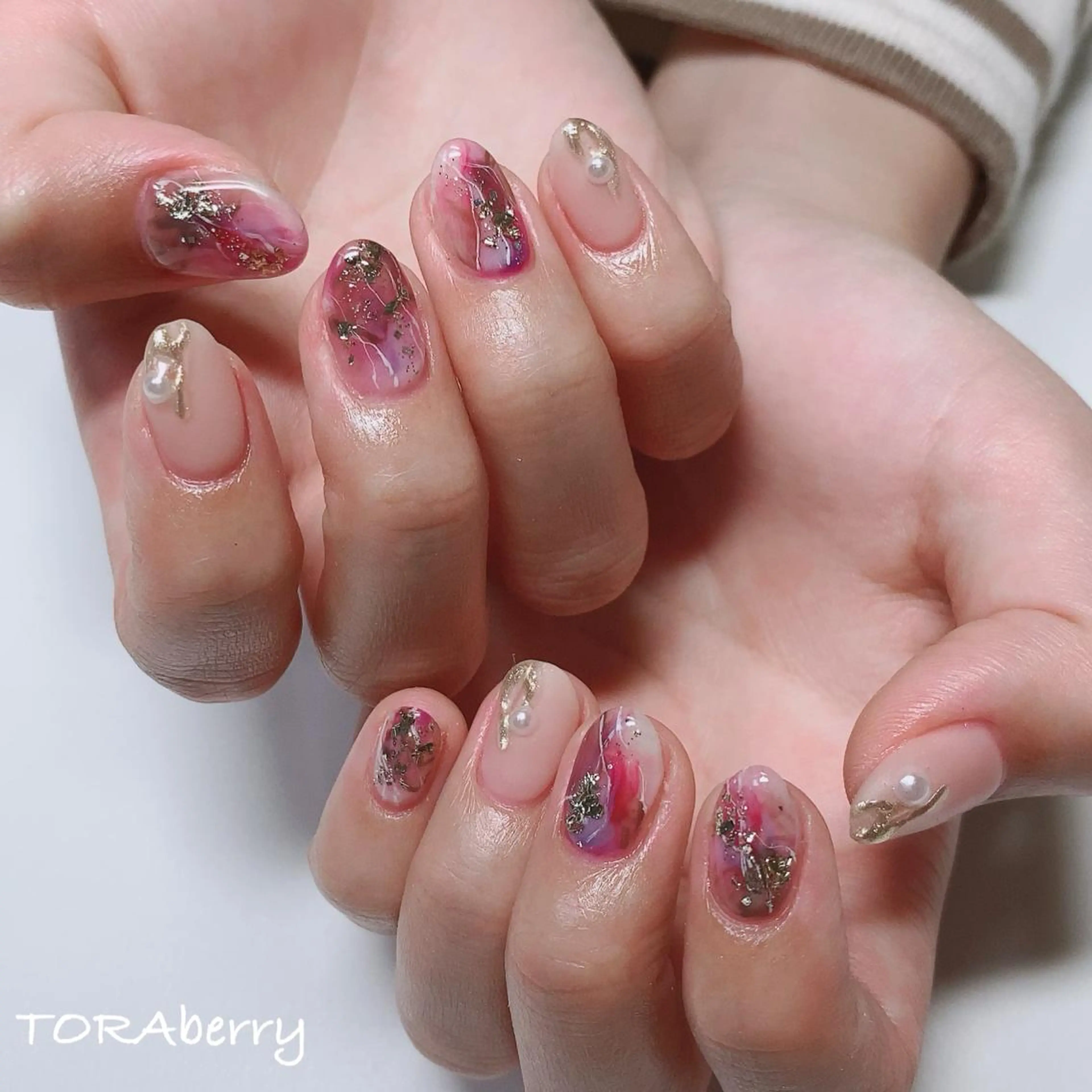 ネイル ハンドネイル ネイリスト なつみのネイルデザイン