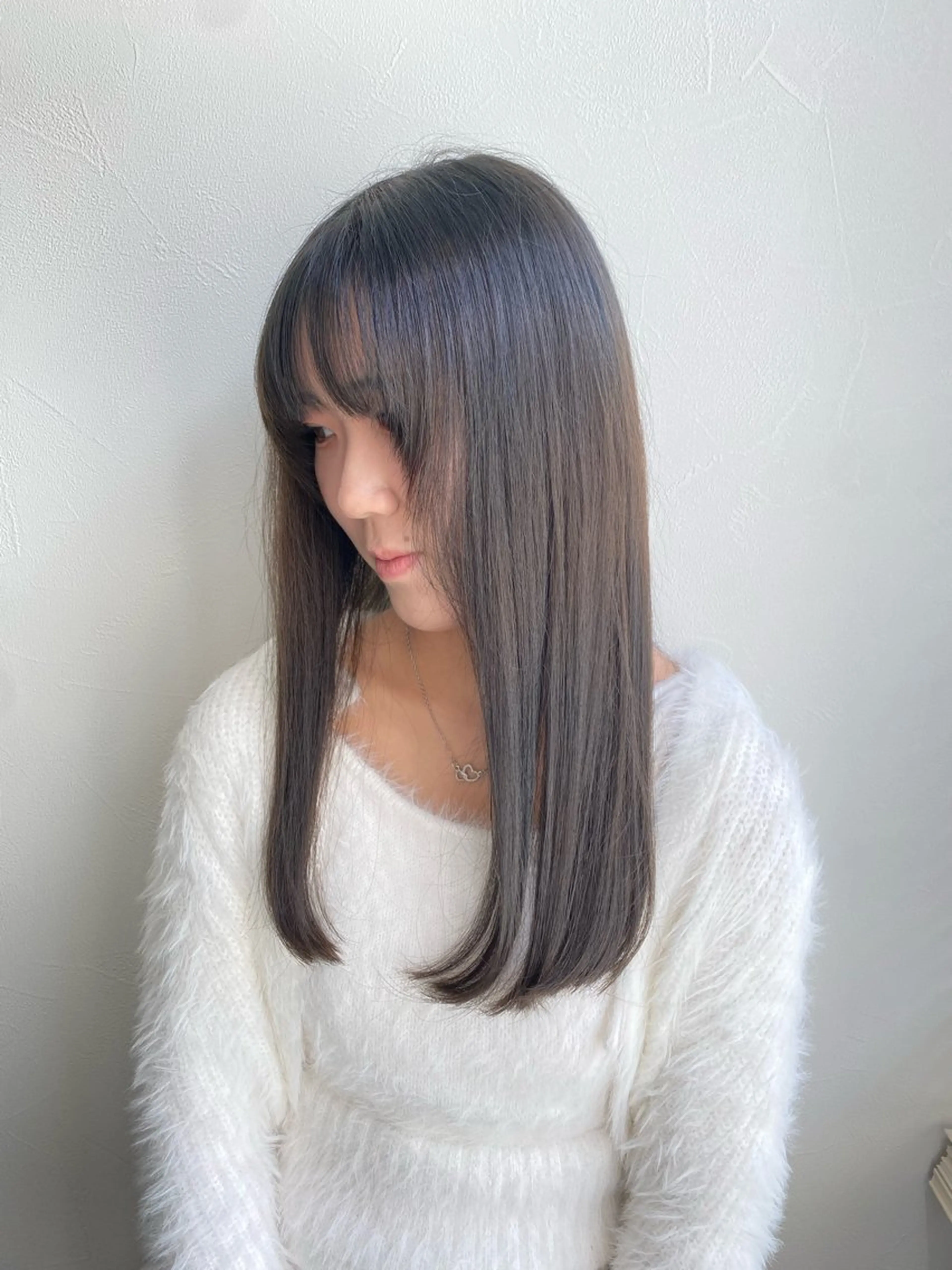 ロング カラー カット ヘアカラー トリートメント Aujuaソムリエ ❤️‍🔥今吉 晃太のヘアスタイル