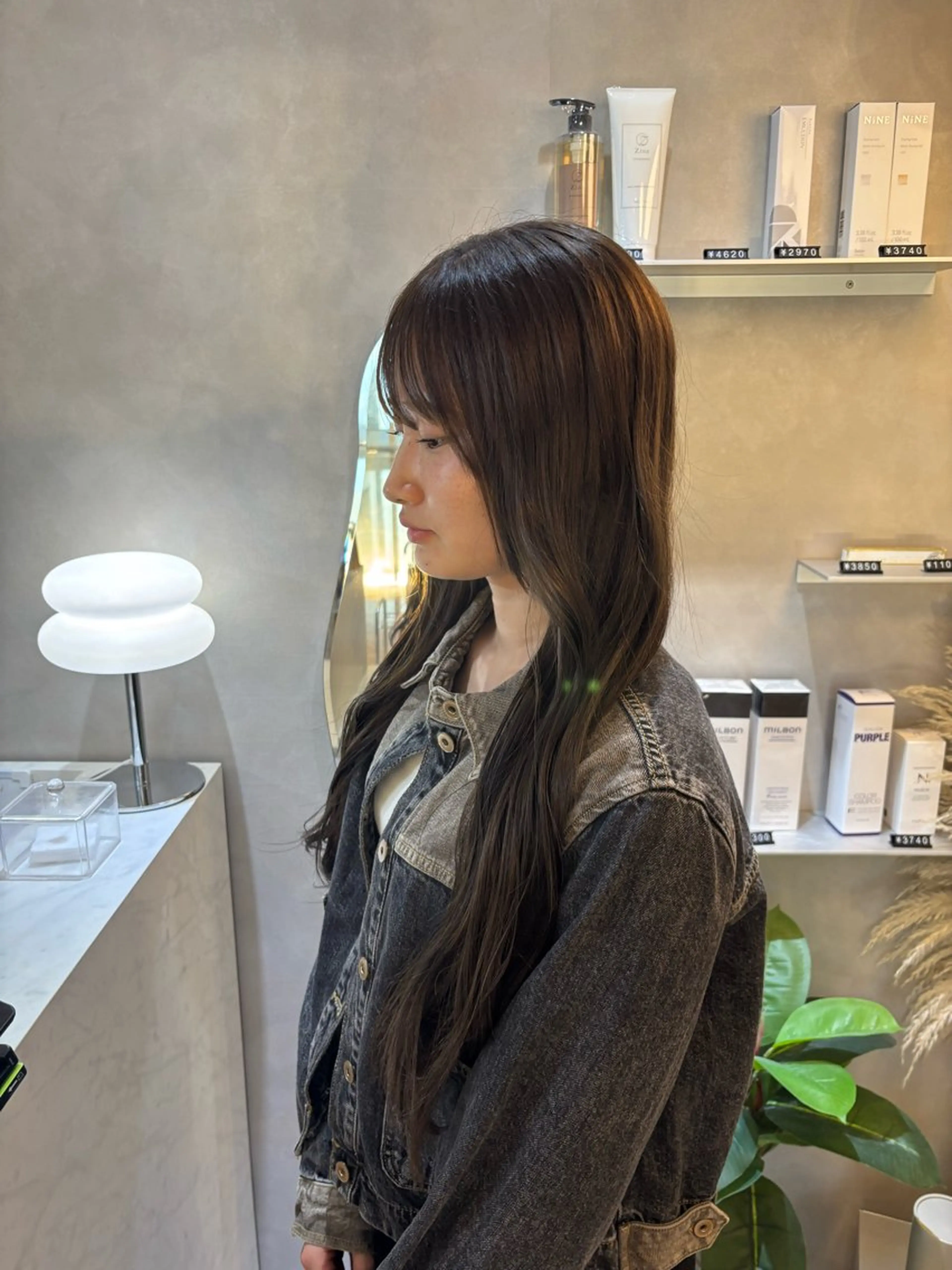 カラー カット ヘアカラー zina karin୨୧˙˳⋆のヘアスタイル