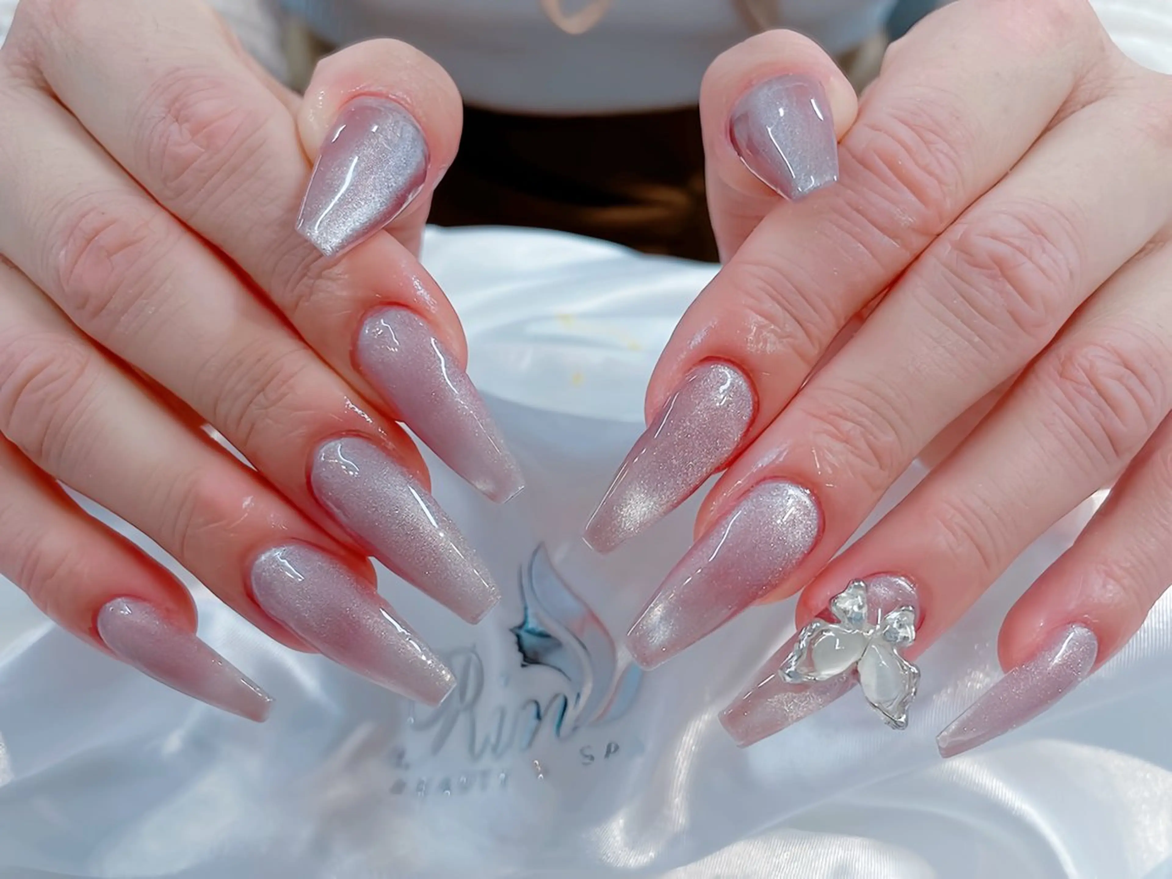 ネイル アートネイル ロングネイル スカルプネイル ネイルチップ ハンドネイル Rin Nail 新大久保店のネイルデザイン