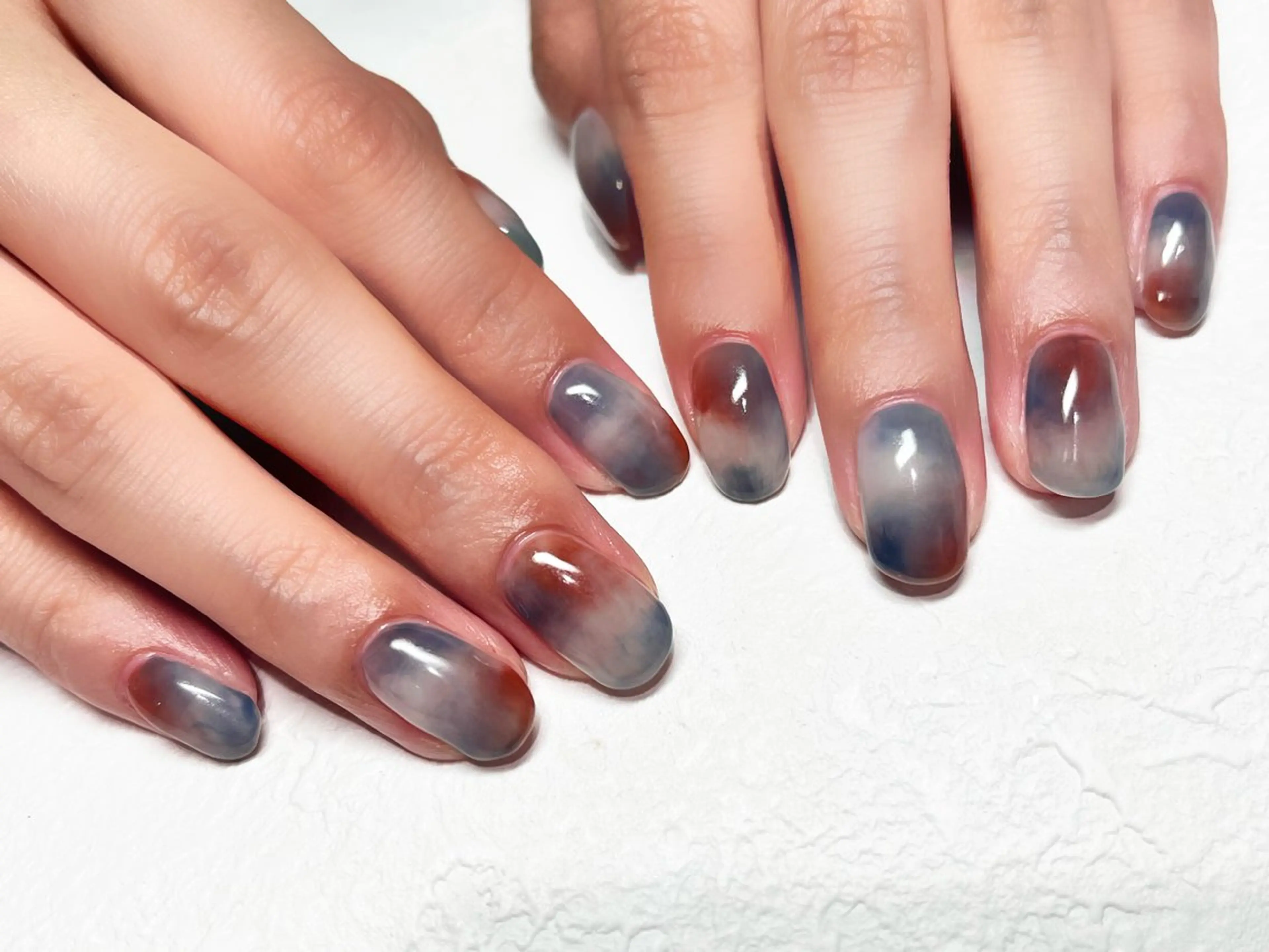 ネイル 持ち込み ニュアンスネイル ハンドネイル EASTHAM 後藤百香のネイルデザイン
