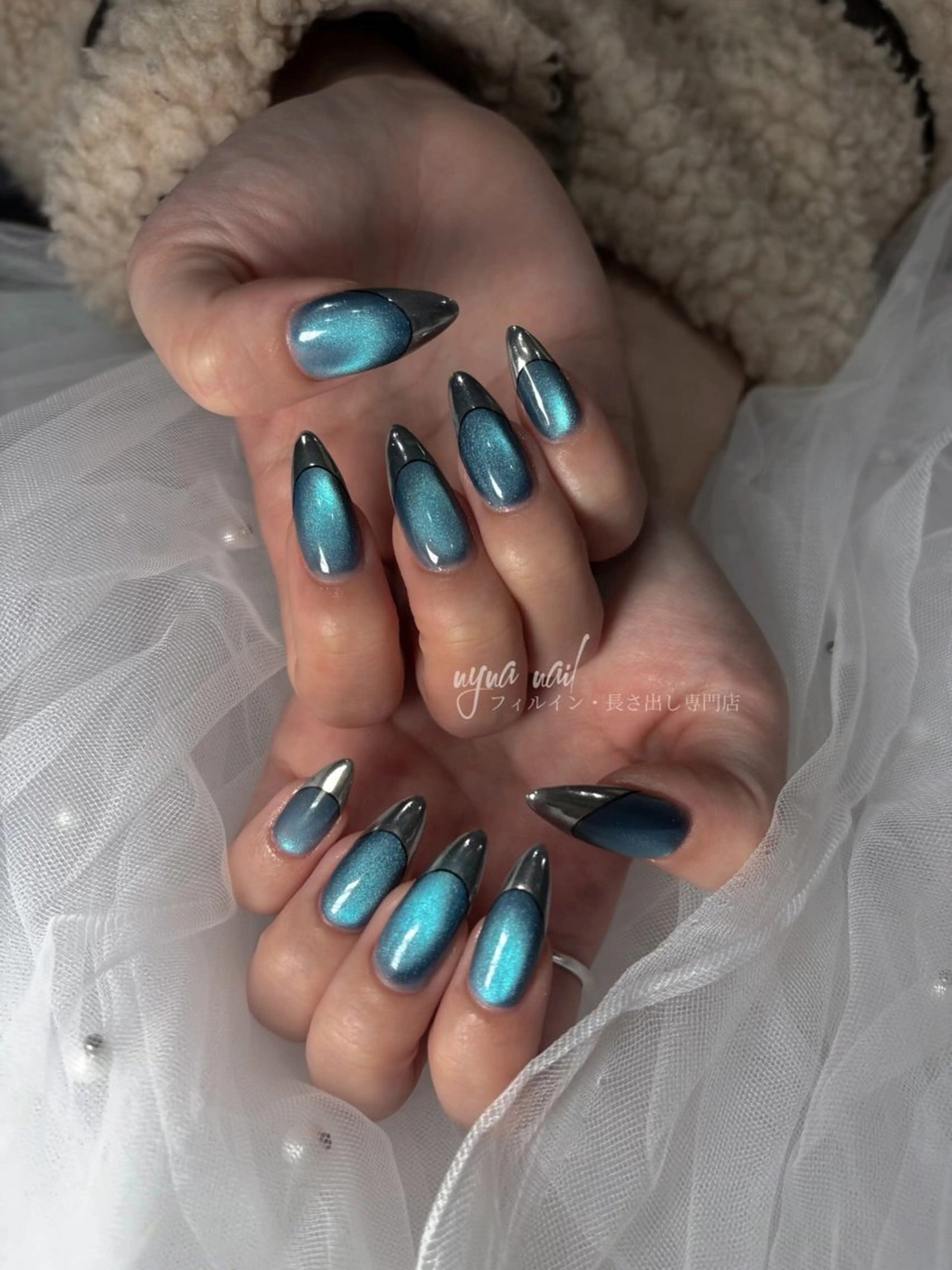 ネイル ハンドネイル 長さ出し専門 nynaのネイルデザイン