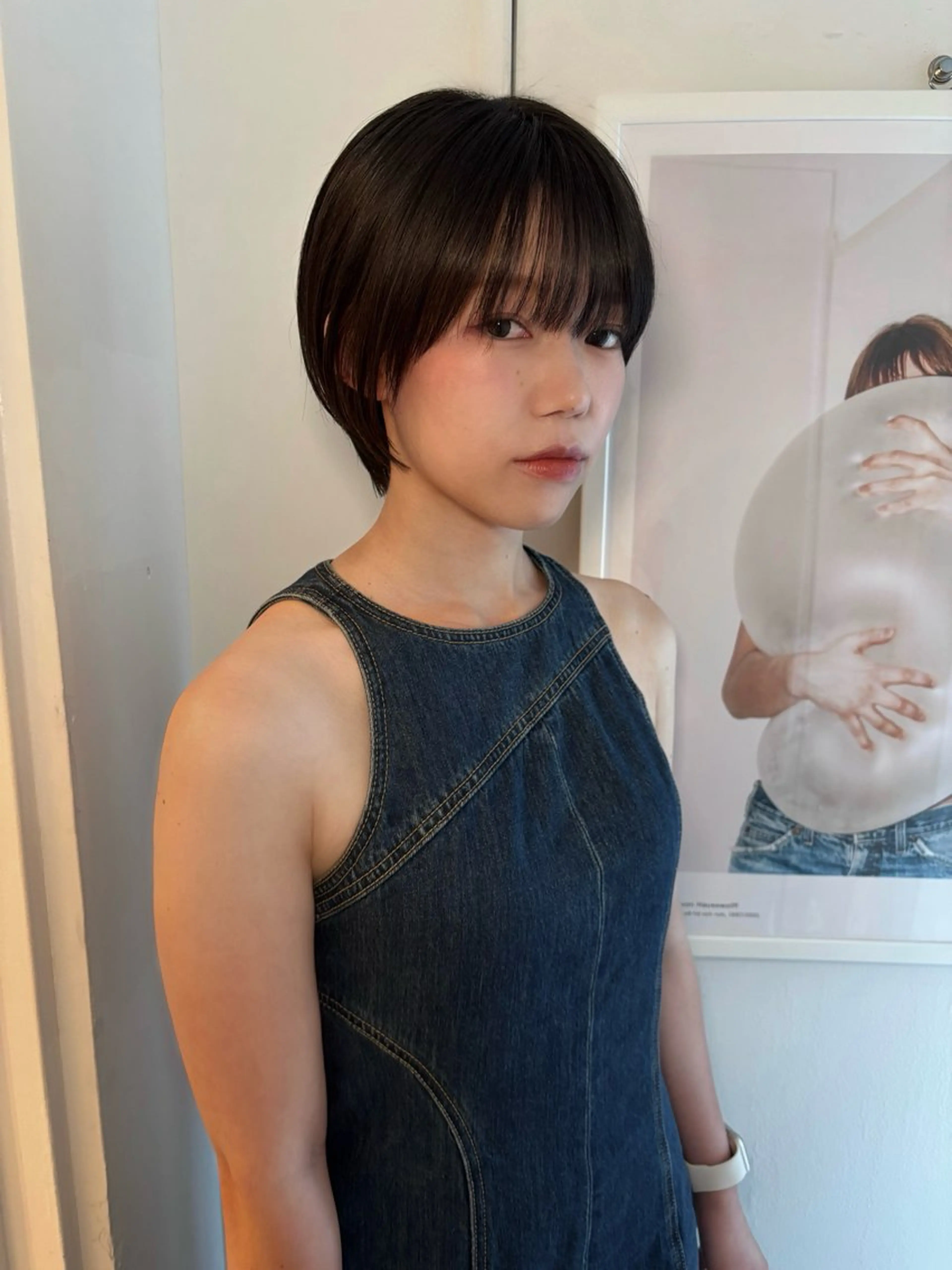 ショート riria/ボブ /透明感カラー🎀のヘアスタイル