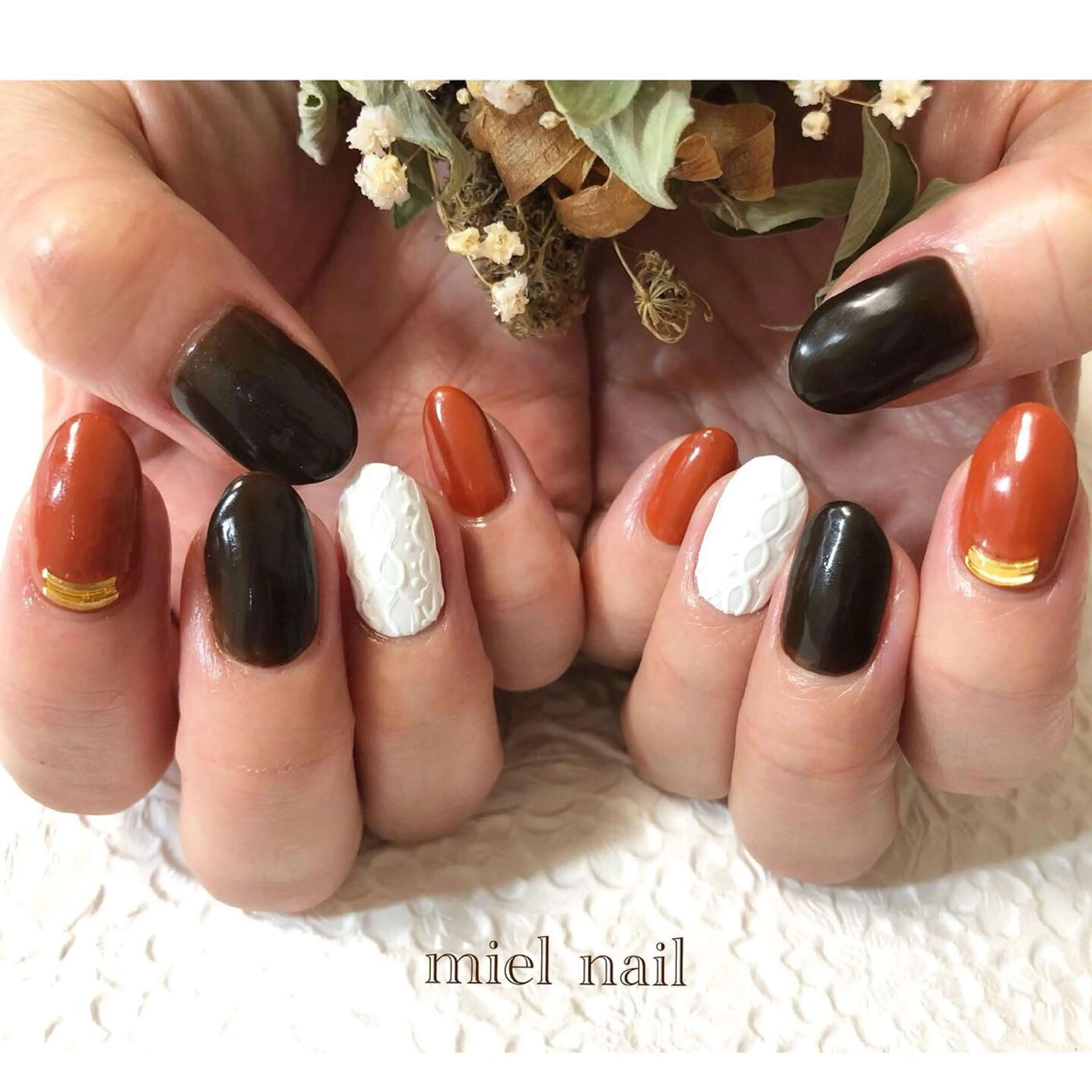 ネイル ハンドネイル miel nailのネイルデザイン