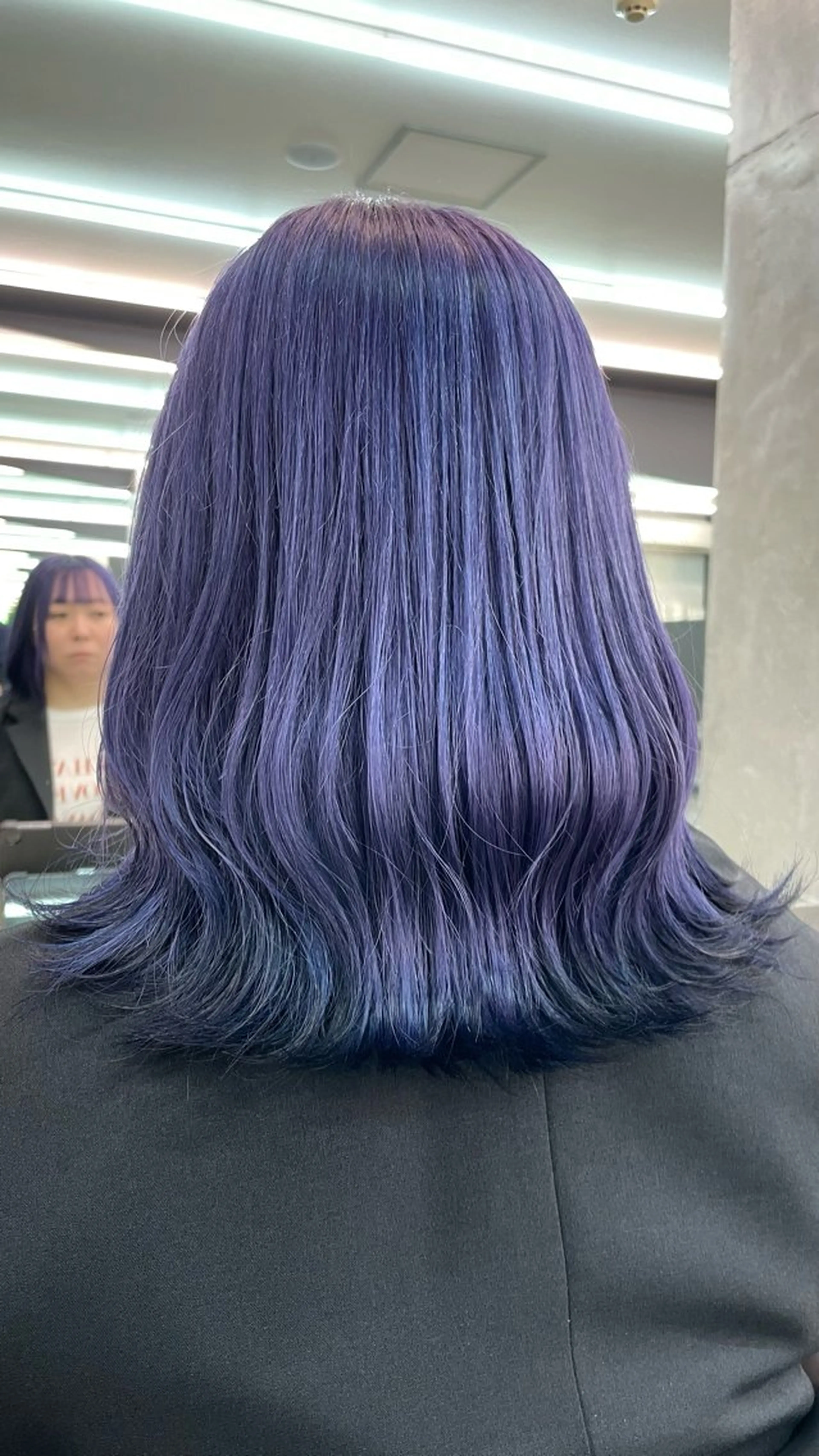 ミディアム カラー ヘアカラー 森田 夏美のヘアスタイル