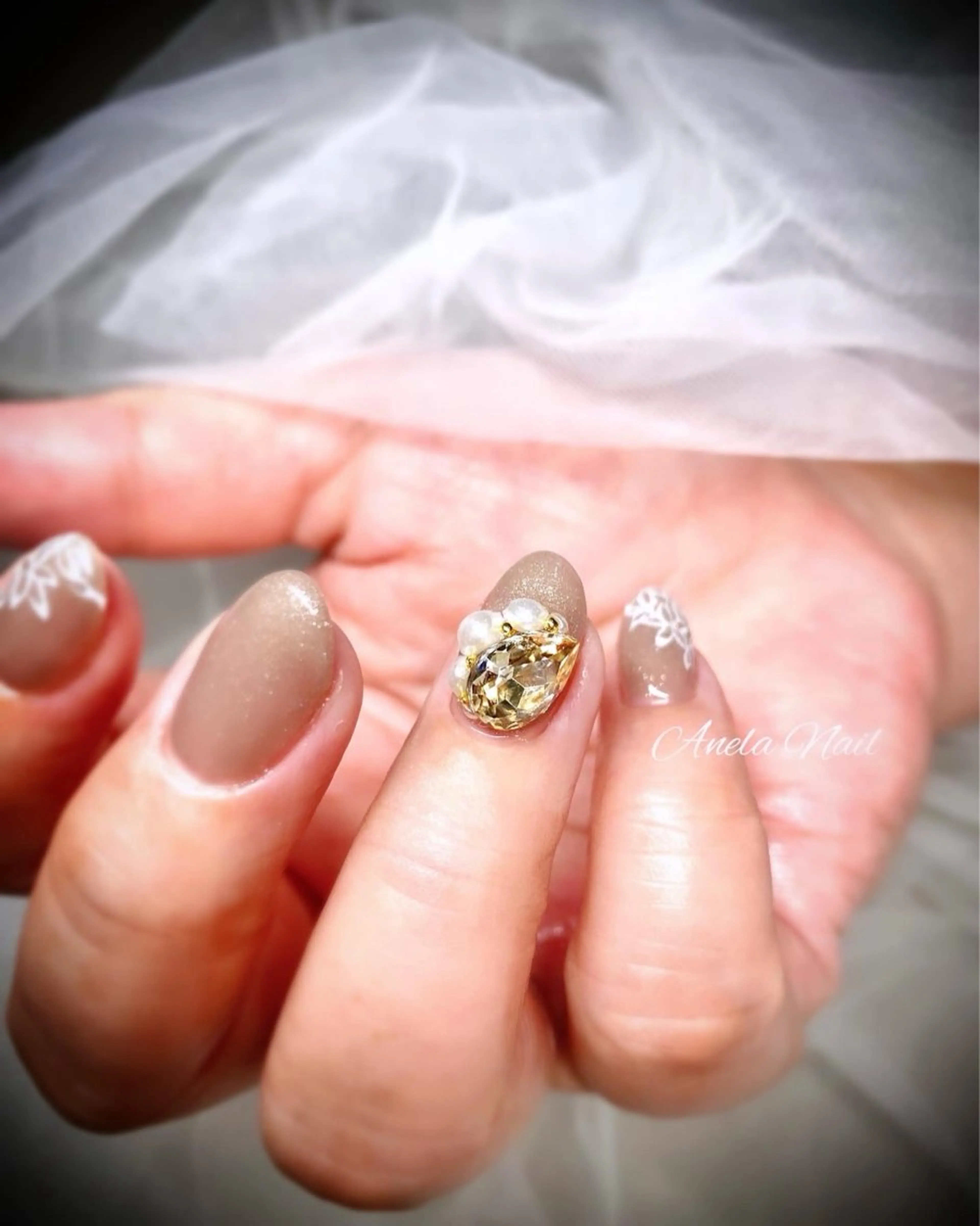 ネイル アートネイル ハンドネイル Anela Nailのネイルデザイン