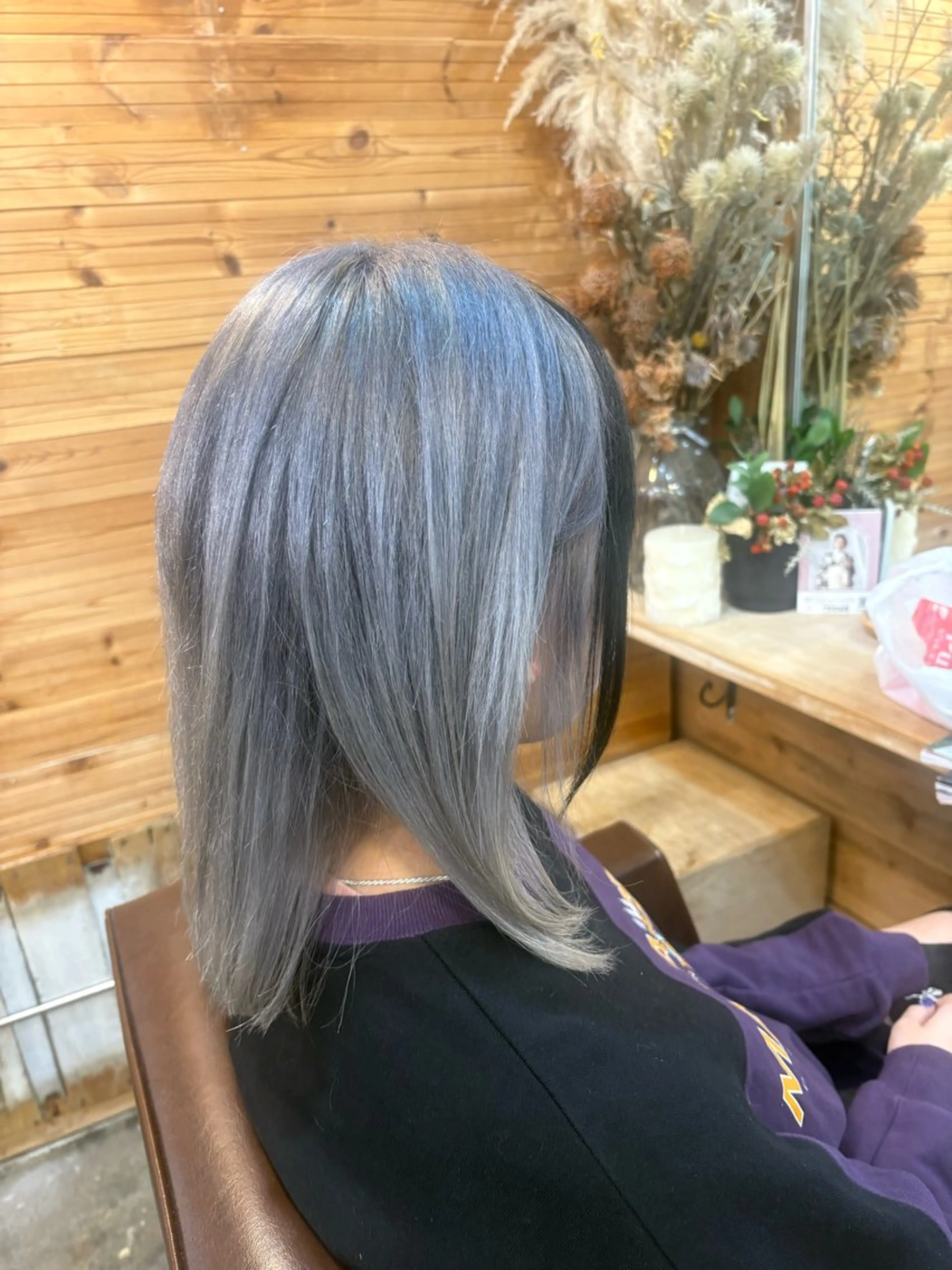 ミディアム カラー ヘアカラー トリートメント JuJu (orange)のマツエク・マツパデザイン