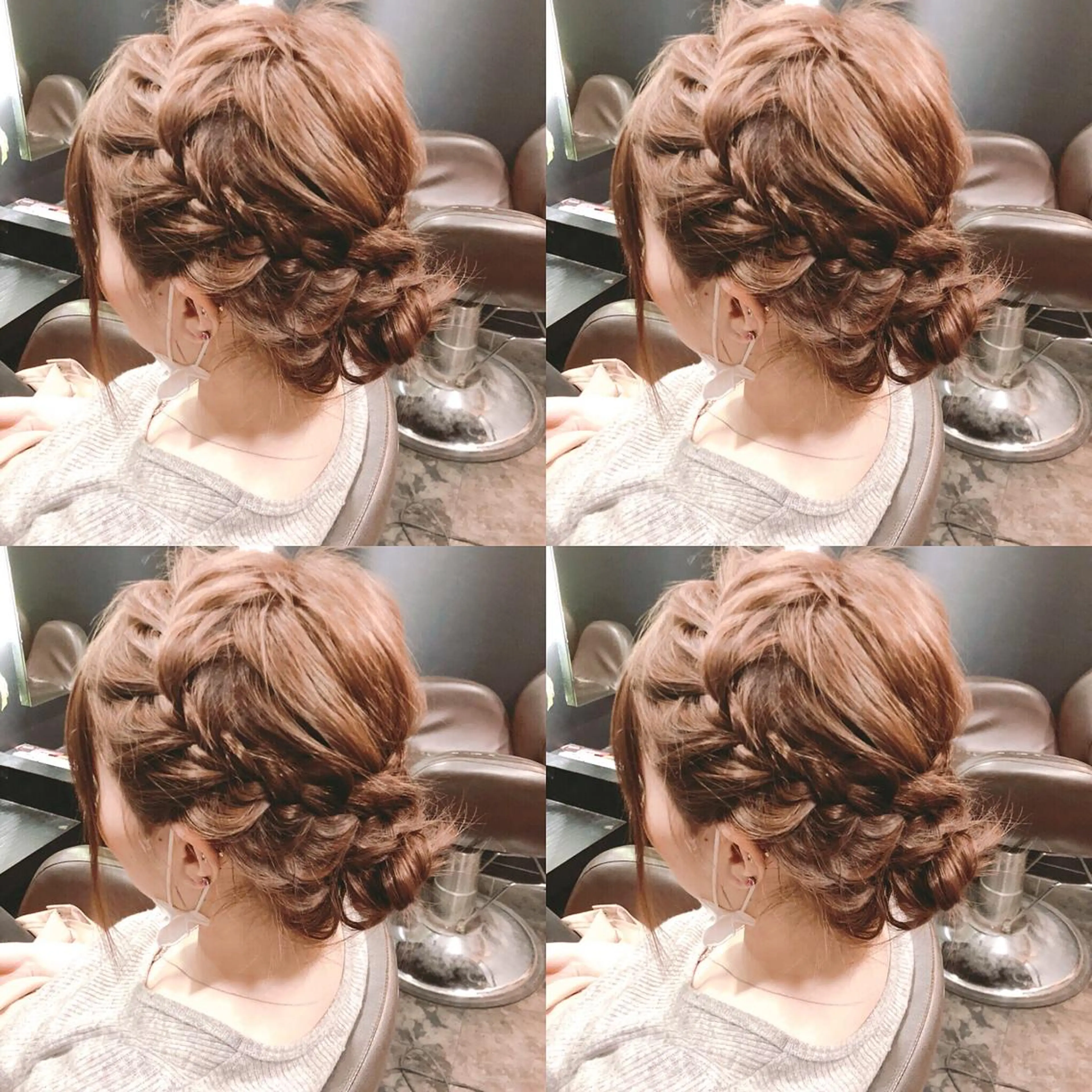 ミディアム ヘアアレンジ ヘアセット 🌷MAYU 🌷のヘアスタイル