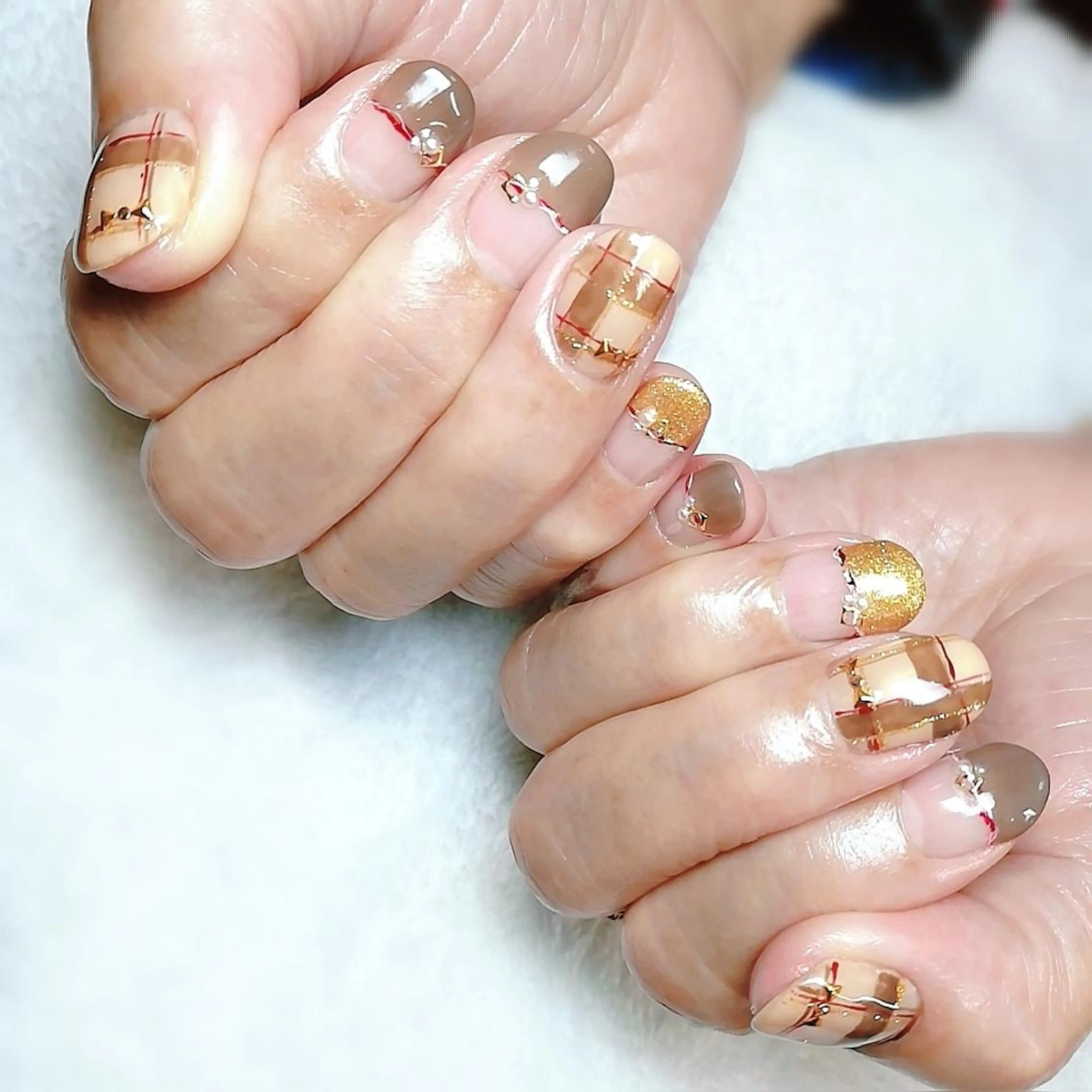 ネイル アートネイル ハンドネイル 柴崎 美幸のネイルデザイン