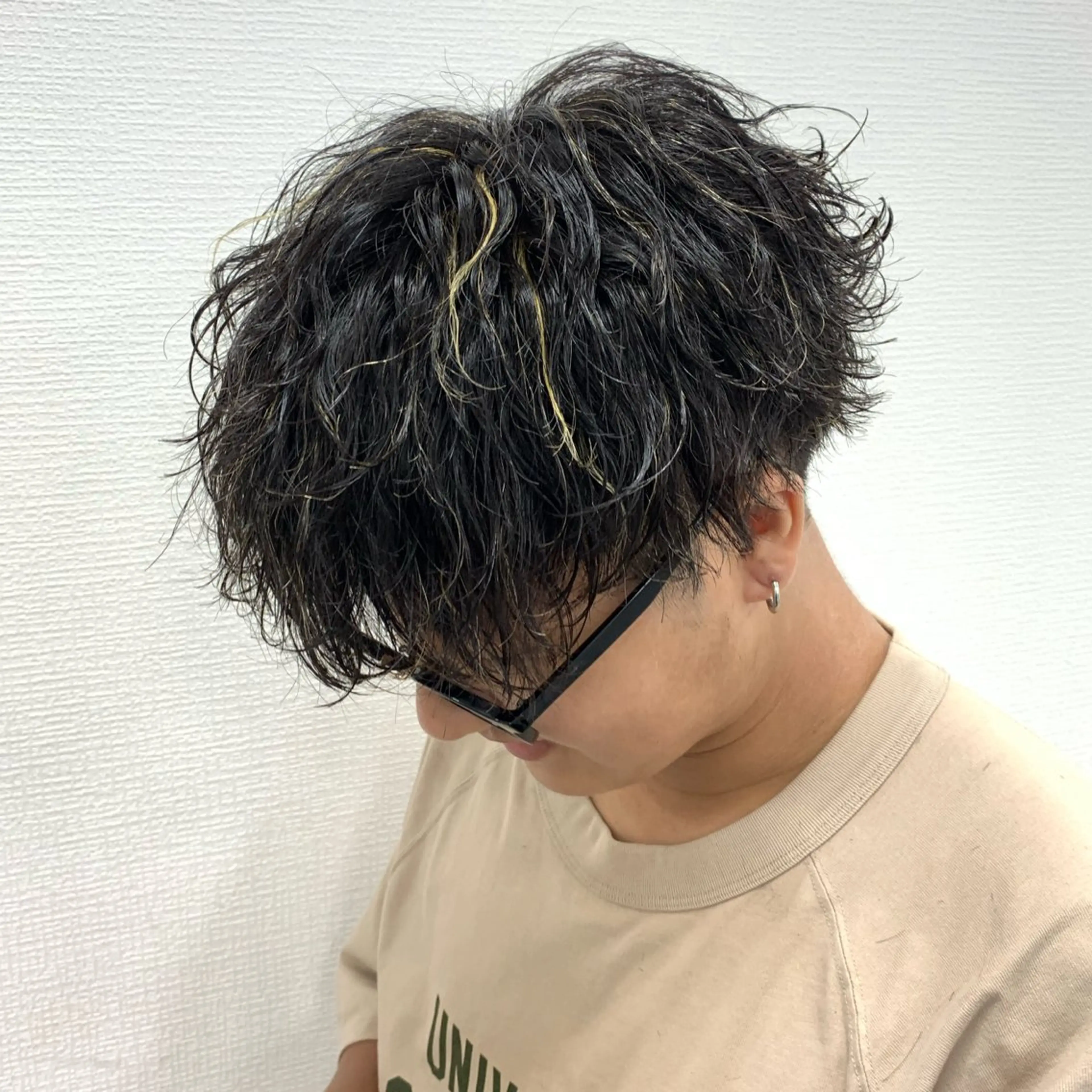 ショート カラー パーマ メンズ ⚡️メンズ特化⚡️ RYUKIのヘアスタイル
