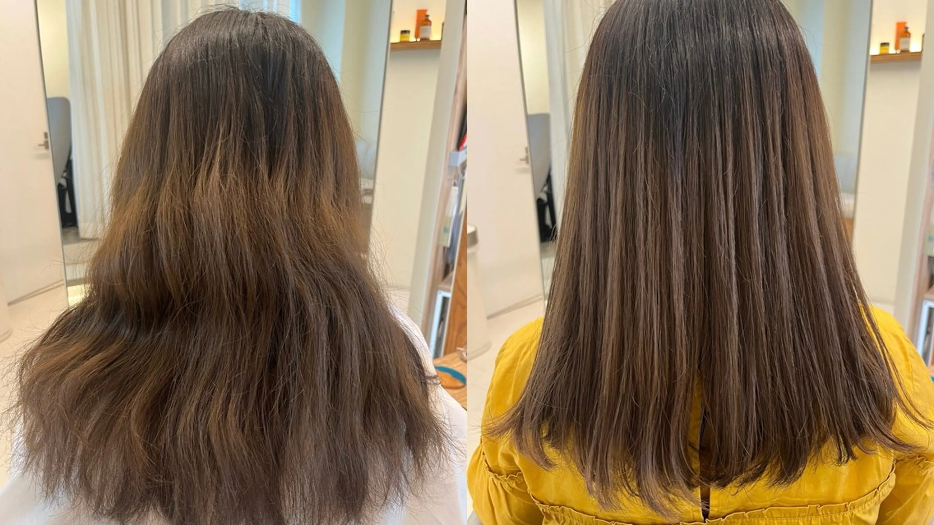 セミロング 髪質改善/縮毛矯正 艶髪🔥高杉のヘアスタイル