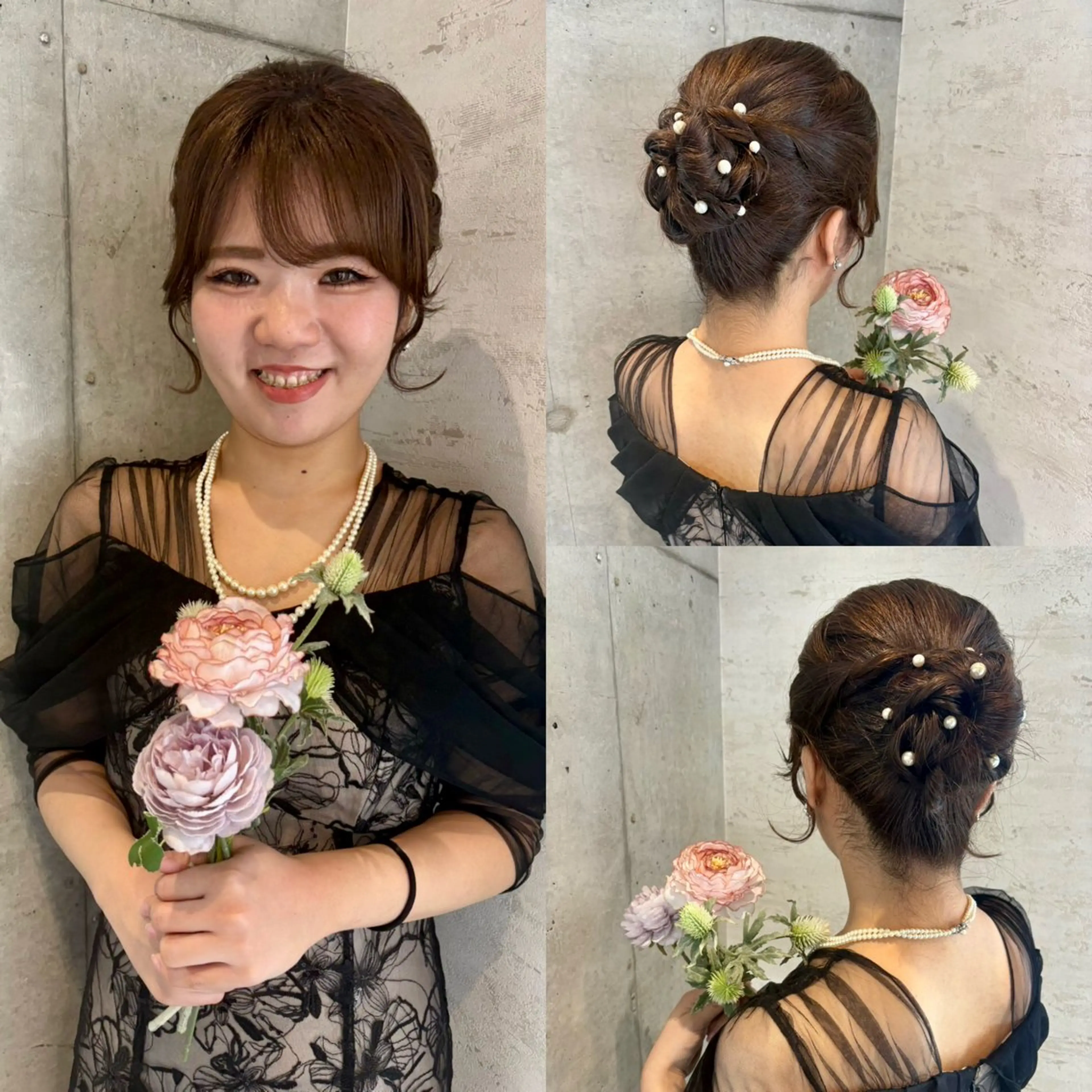 ヘアアレンジ ヘアセット 美髪× ヘアセット✨Araiのヘアスタイル