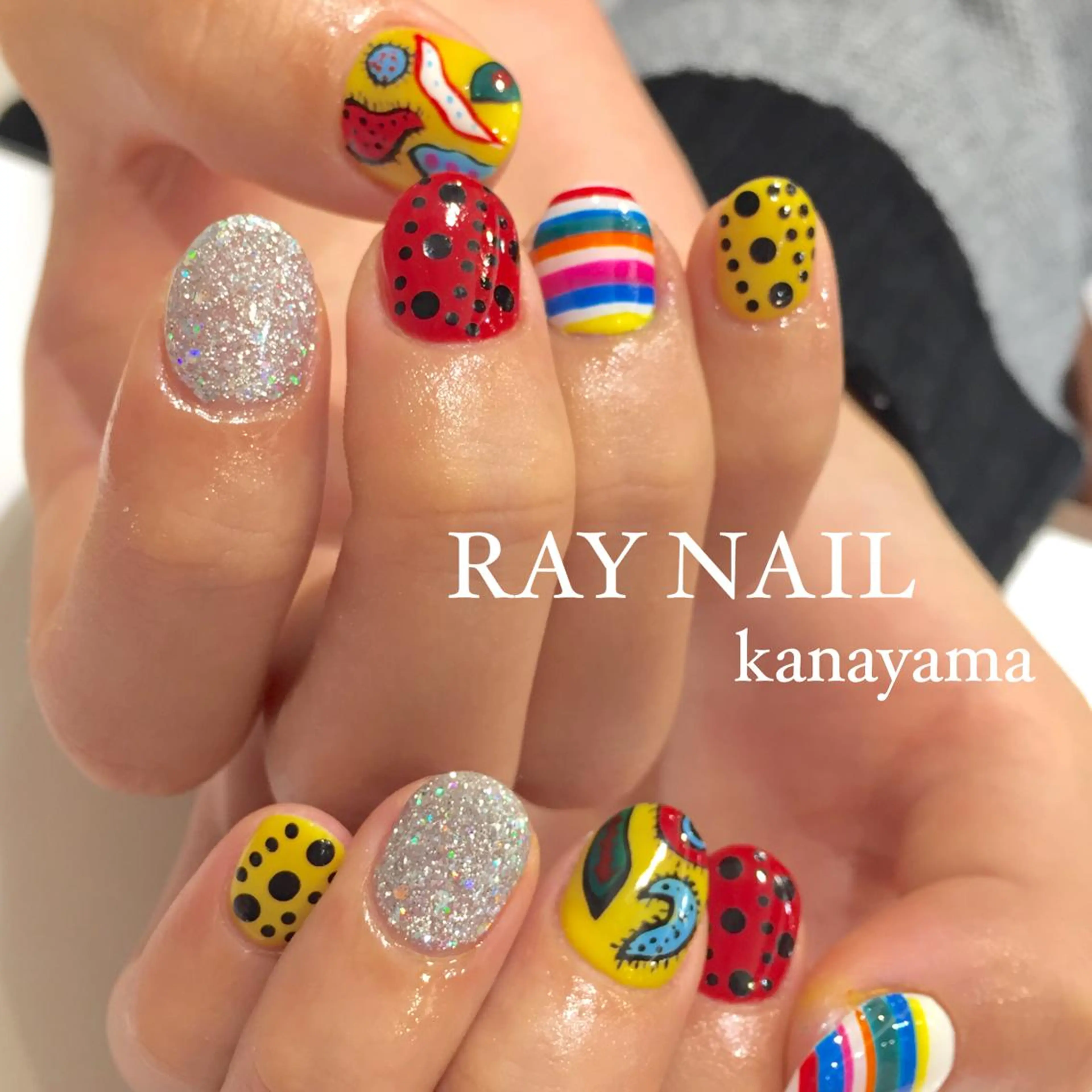 ネイル アートネイル Arowa 伊田のネイルデザイン