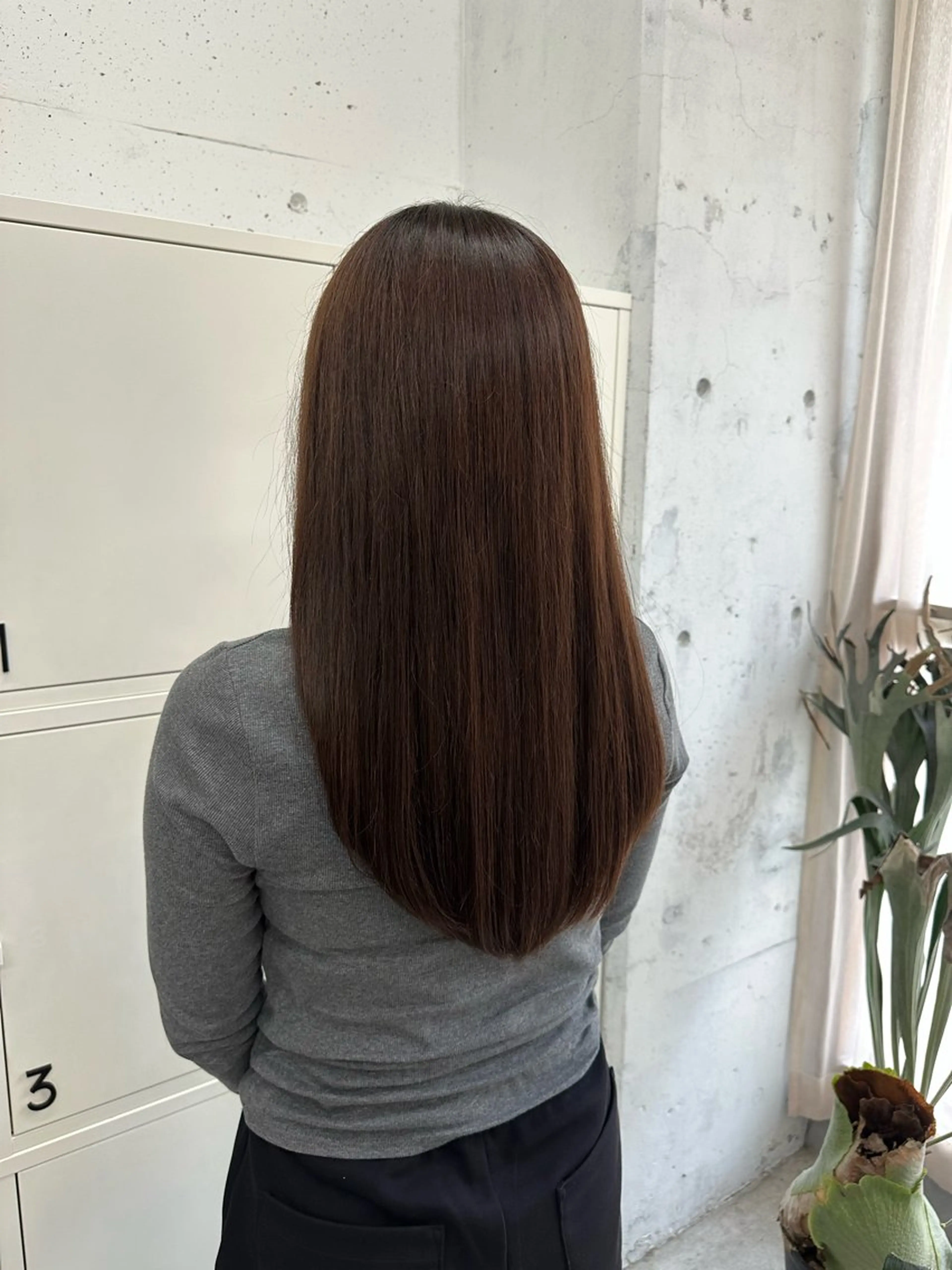 ロング カット MUKU ひかるのヘアスタイル