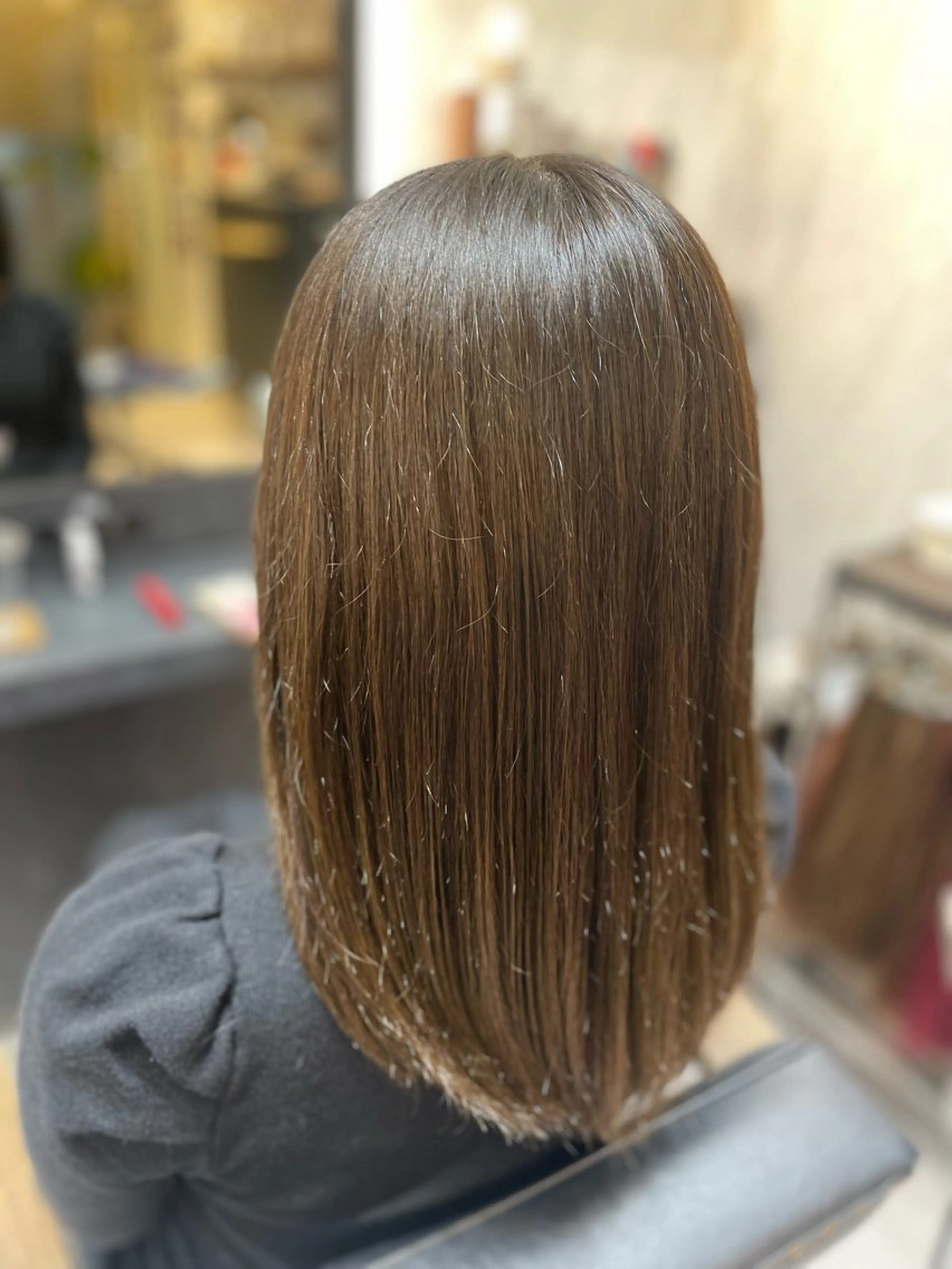 ミディアム 似合わせカット🫧透 明感カラー🫧maiのヘアスタイル