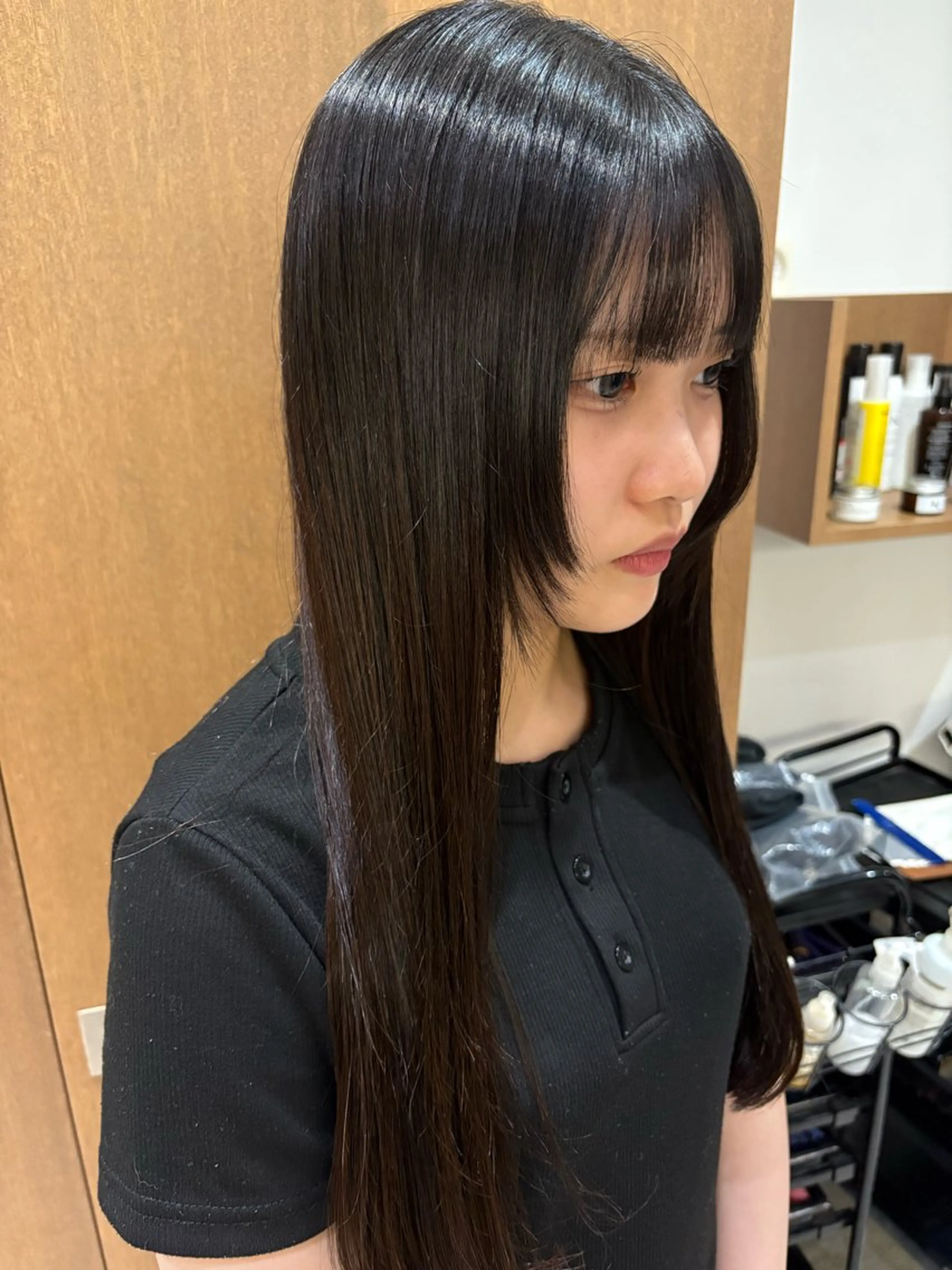 ロング カット 寺本 心のヘアスタイル