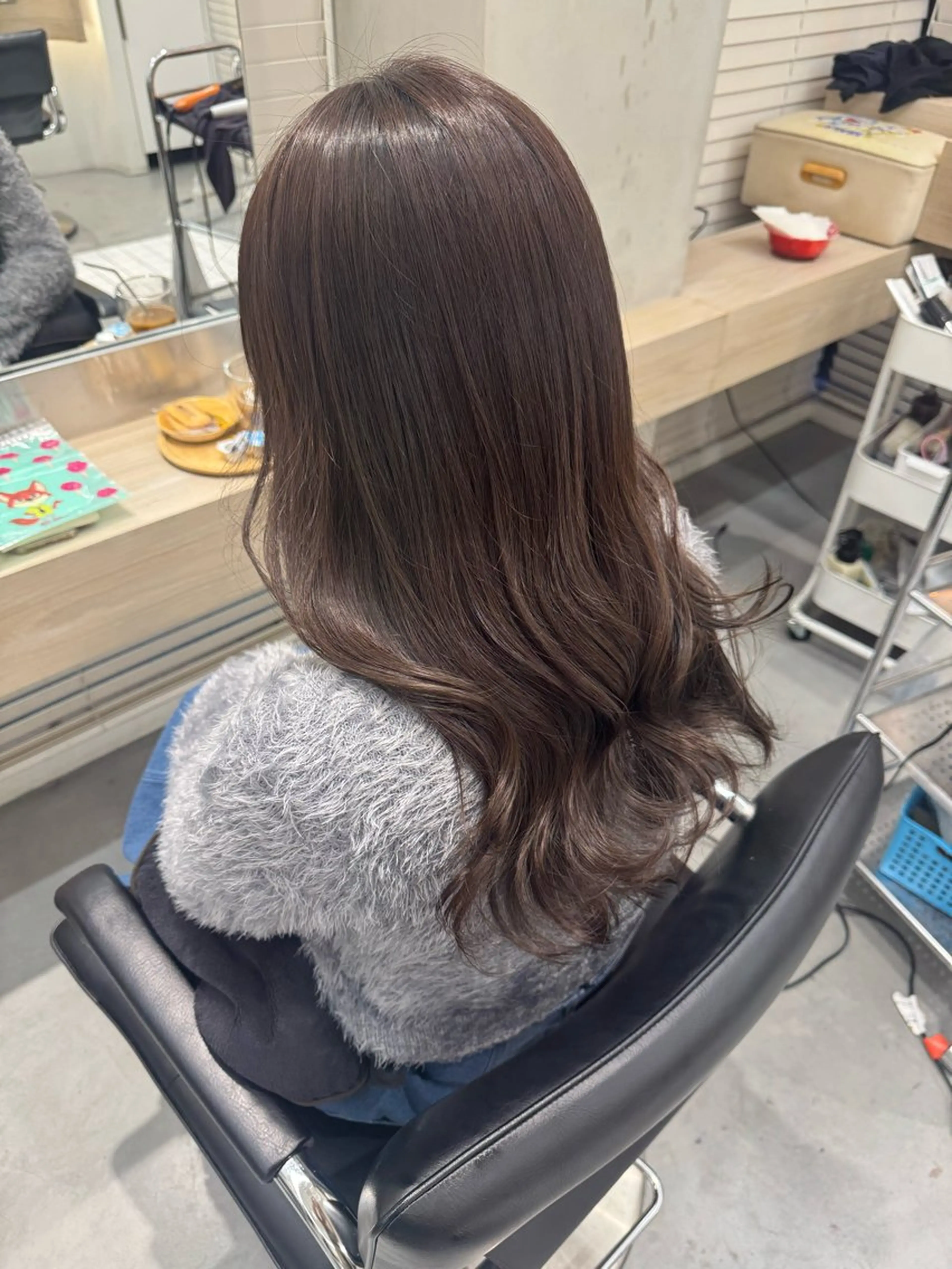 カラー カット ヘアカラー ナカバチ ユイ🌼 Rizm greenのヘアスタイル