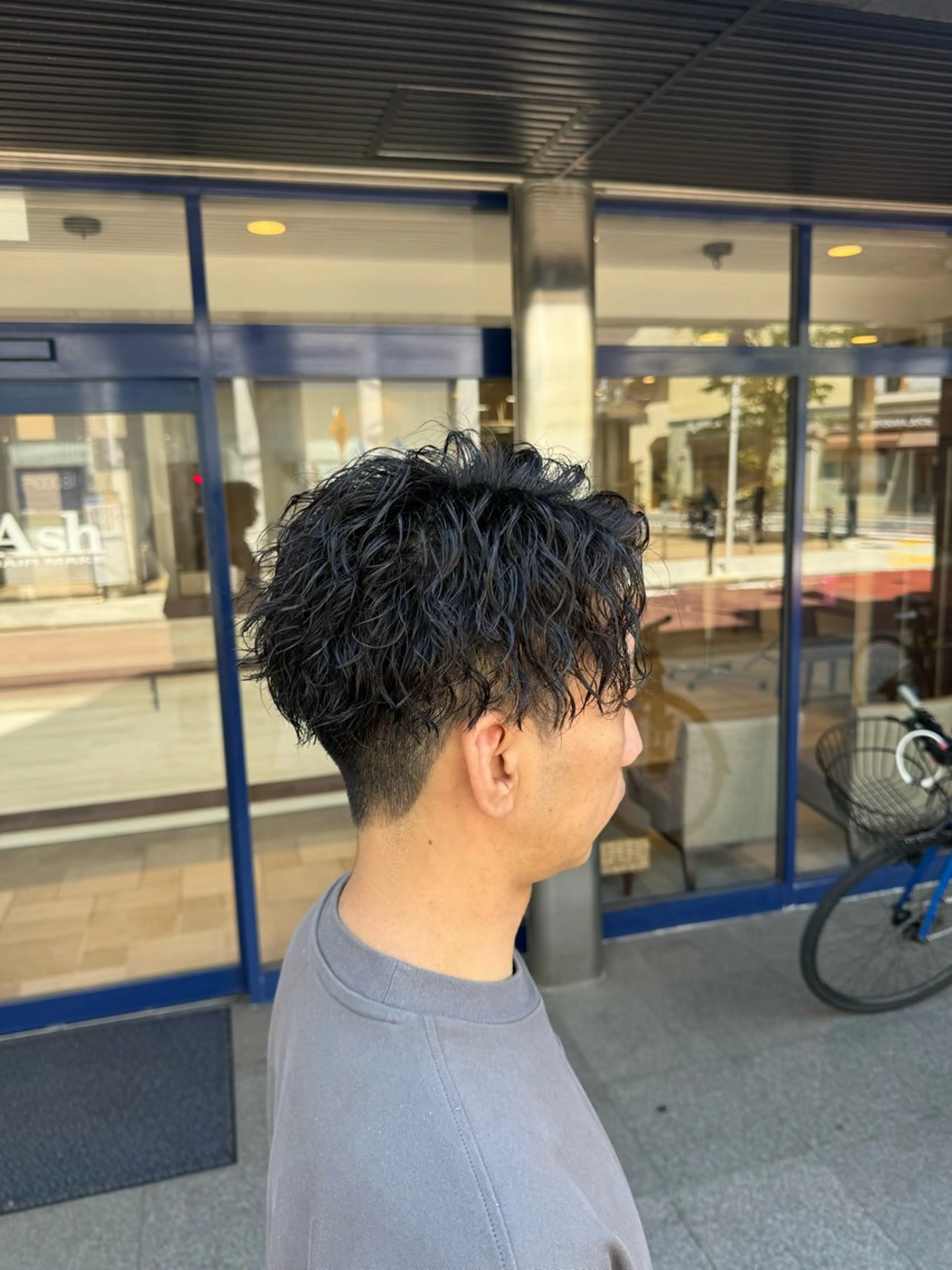 ショート パーマ メンズ パーマ／縮毛矯正/ 店長 ・村田伊吹のヘアスタイル