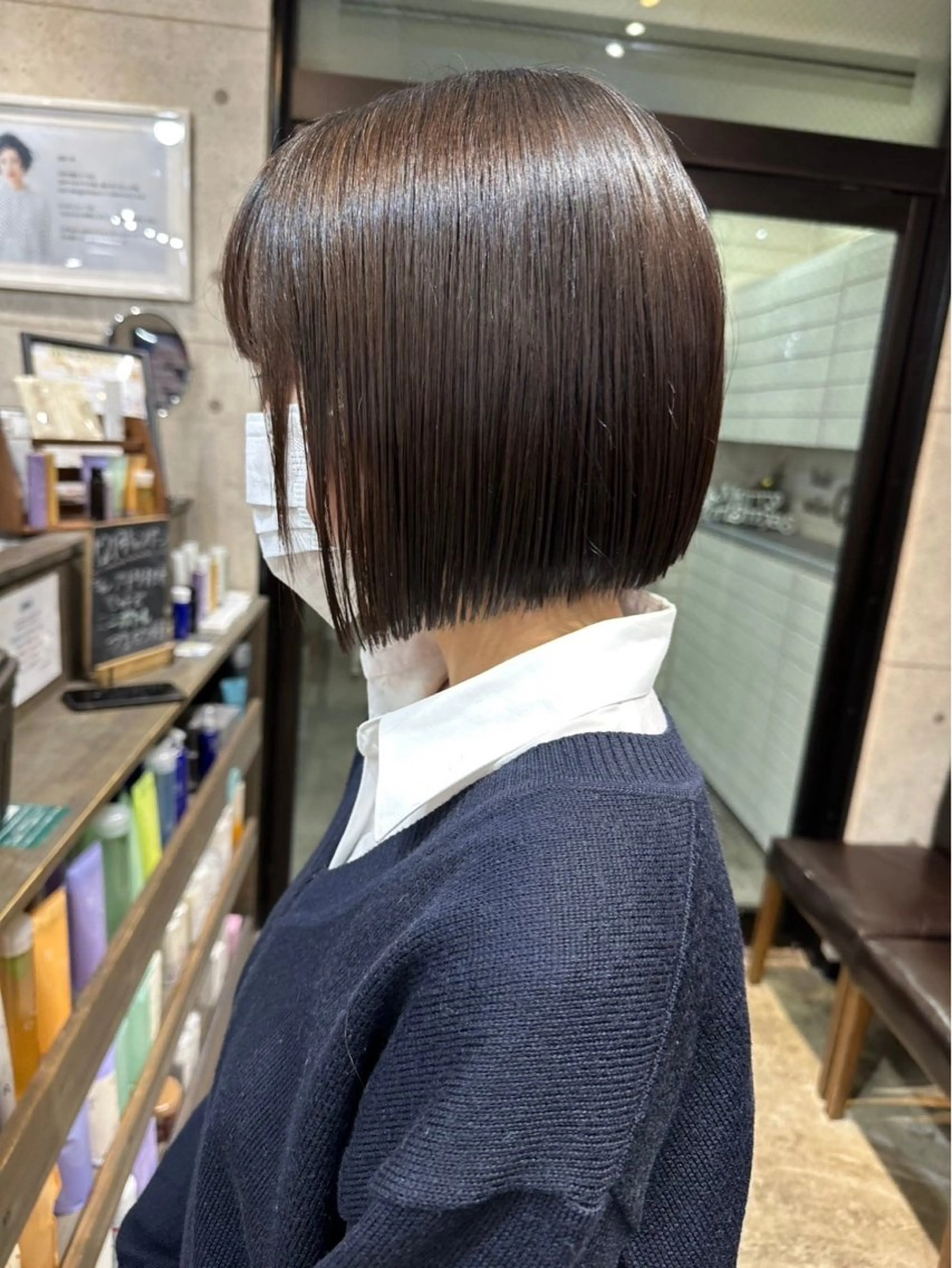 ショート カット 레온⋆✦ Leon cut¥1100のヘアスタイル