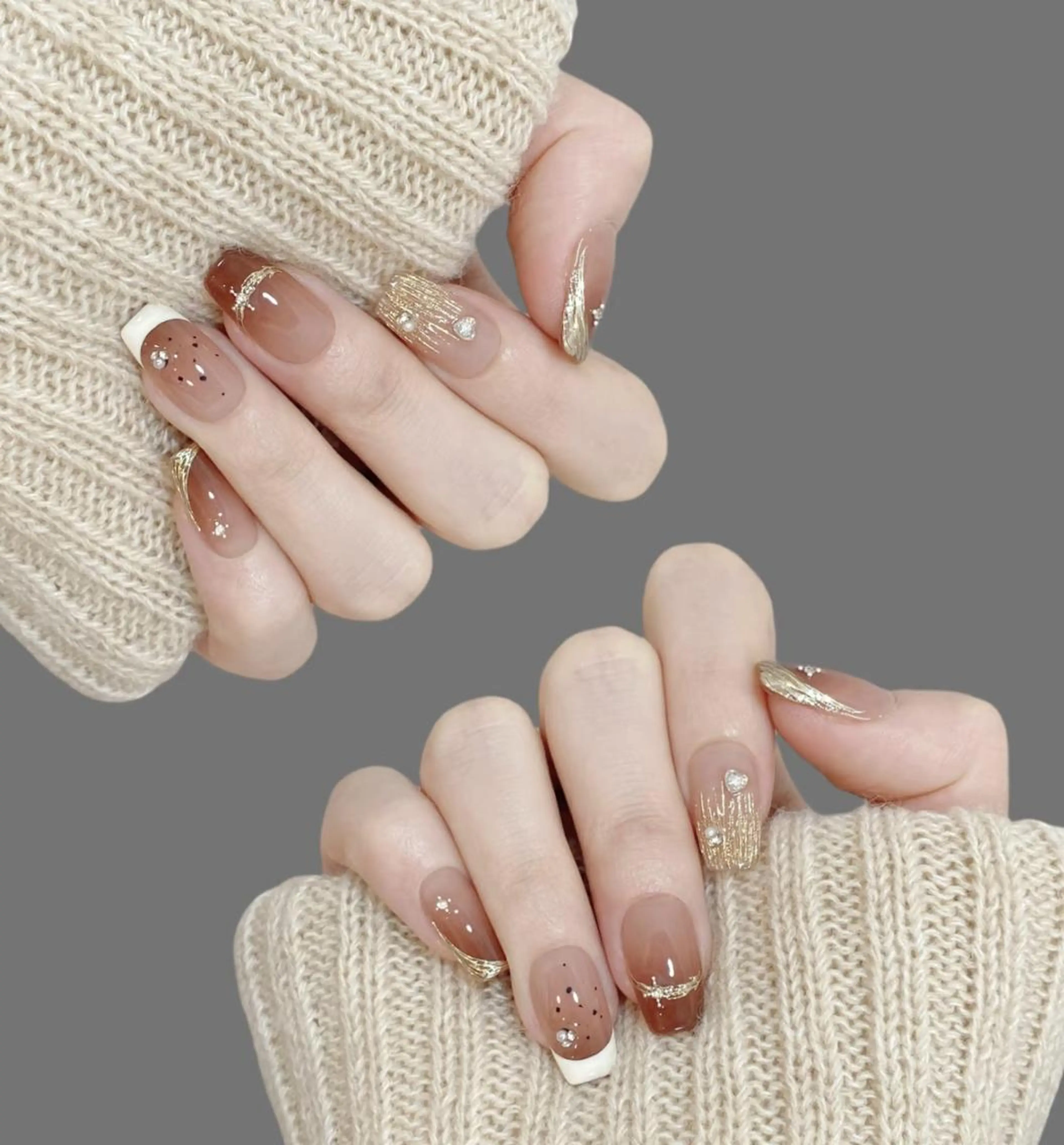 ネイル ハンドネイル ハンドケア 🍑 momo_nailのネイルデザイン
