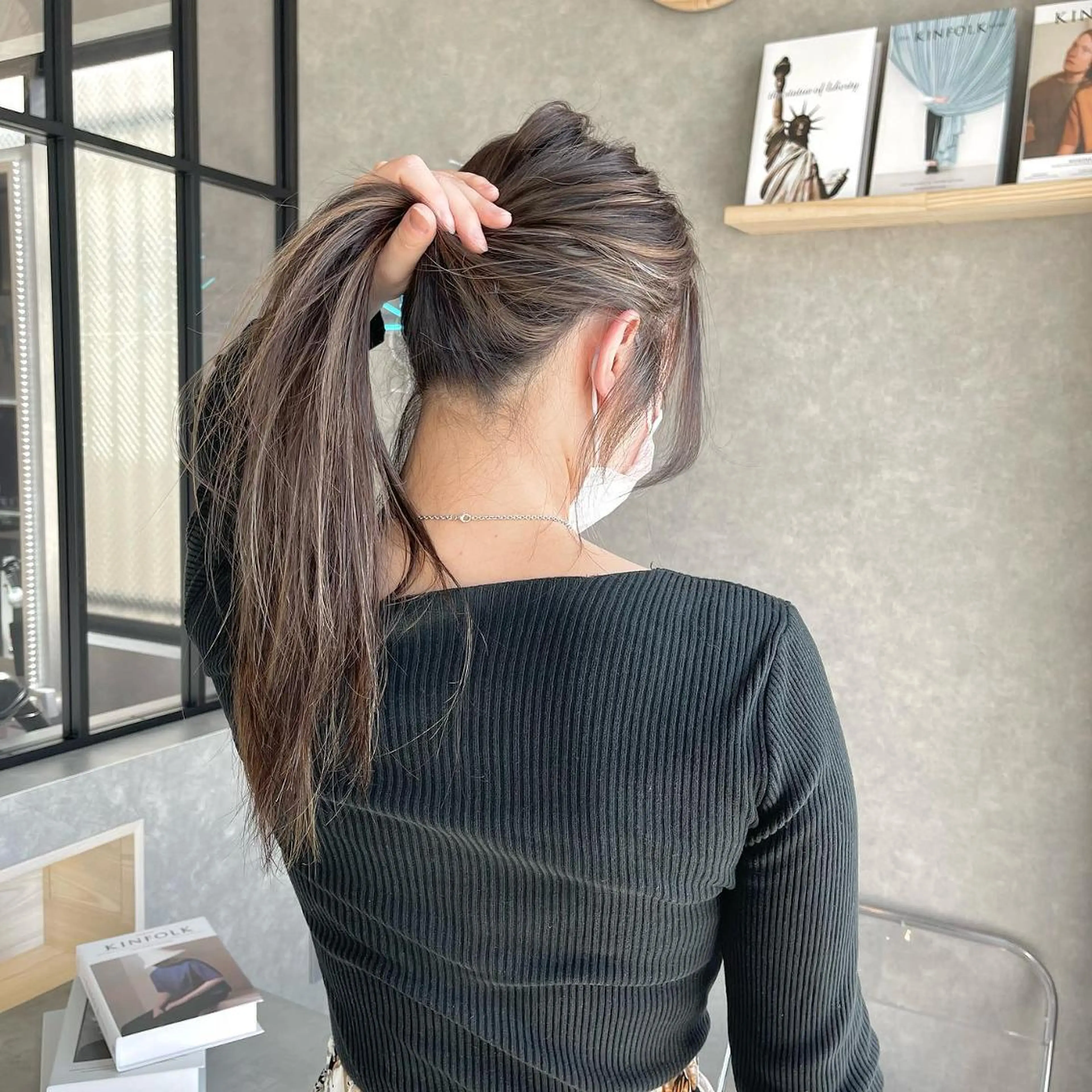 ミディアム 一ノ瀬 暁のヘアスタイル