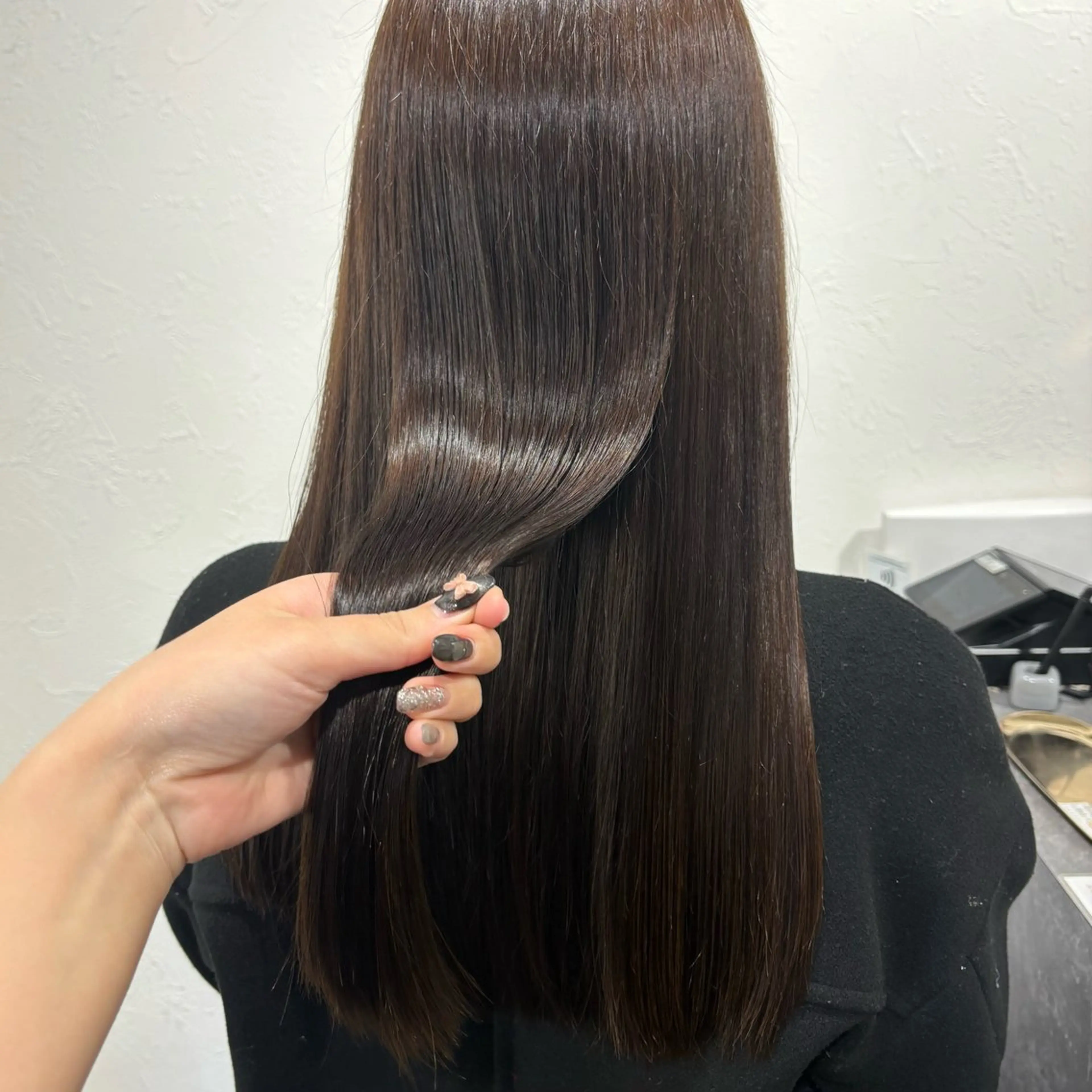 ロング カラー 髪質改善ストレート /暖色カラー🎀🪞のヘアスタイル