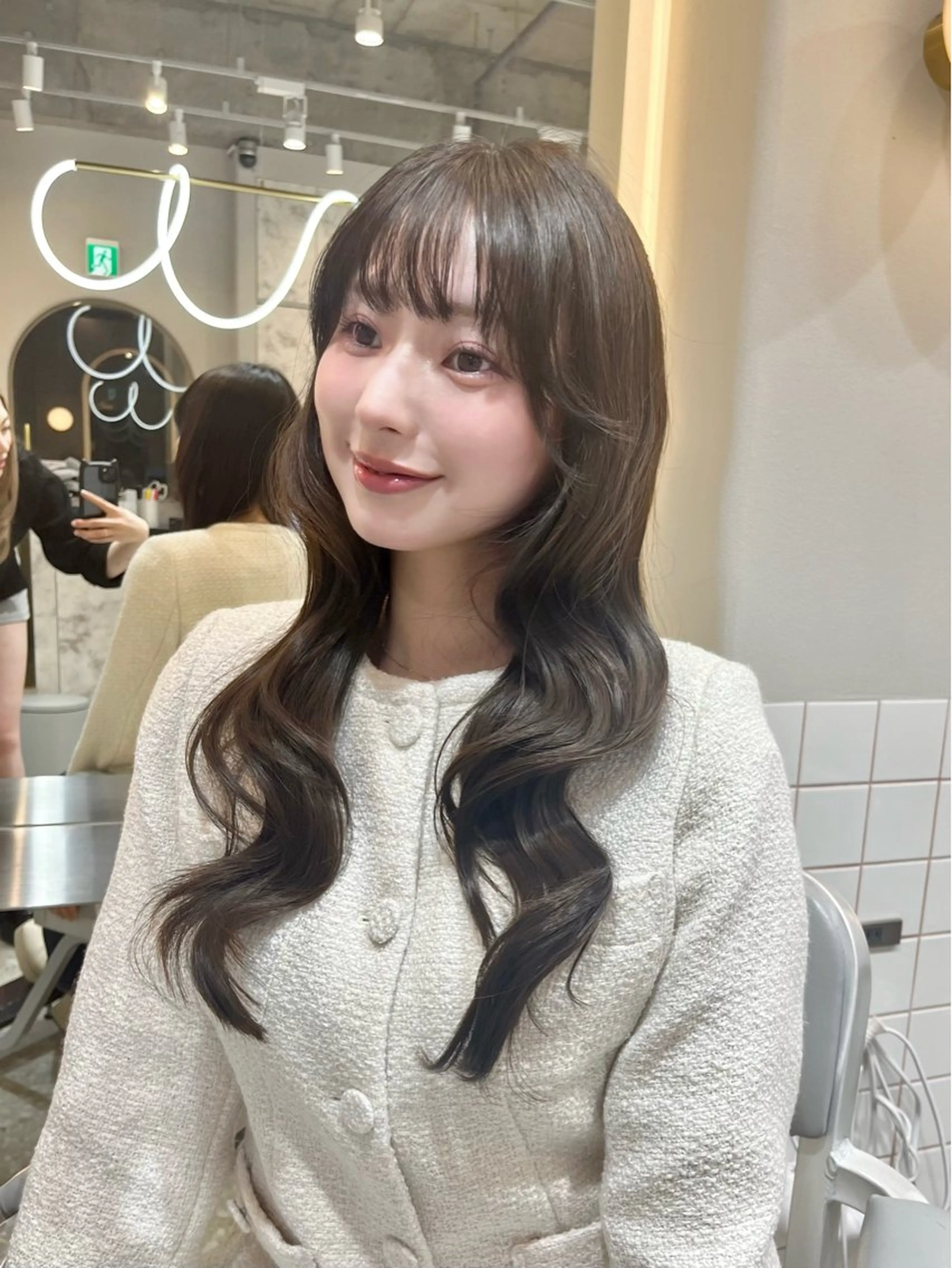 ロング カット ヘアカラー レイヤーカット 新宿🤍Maiのヘアスタイル