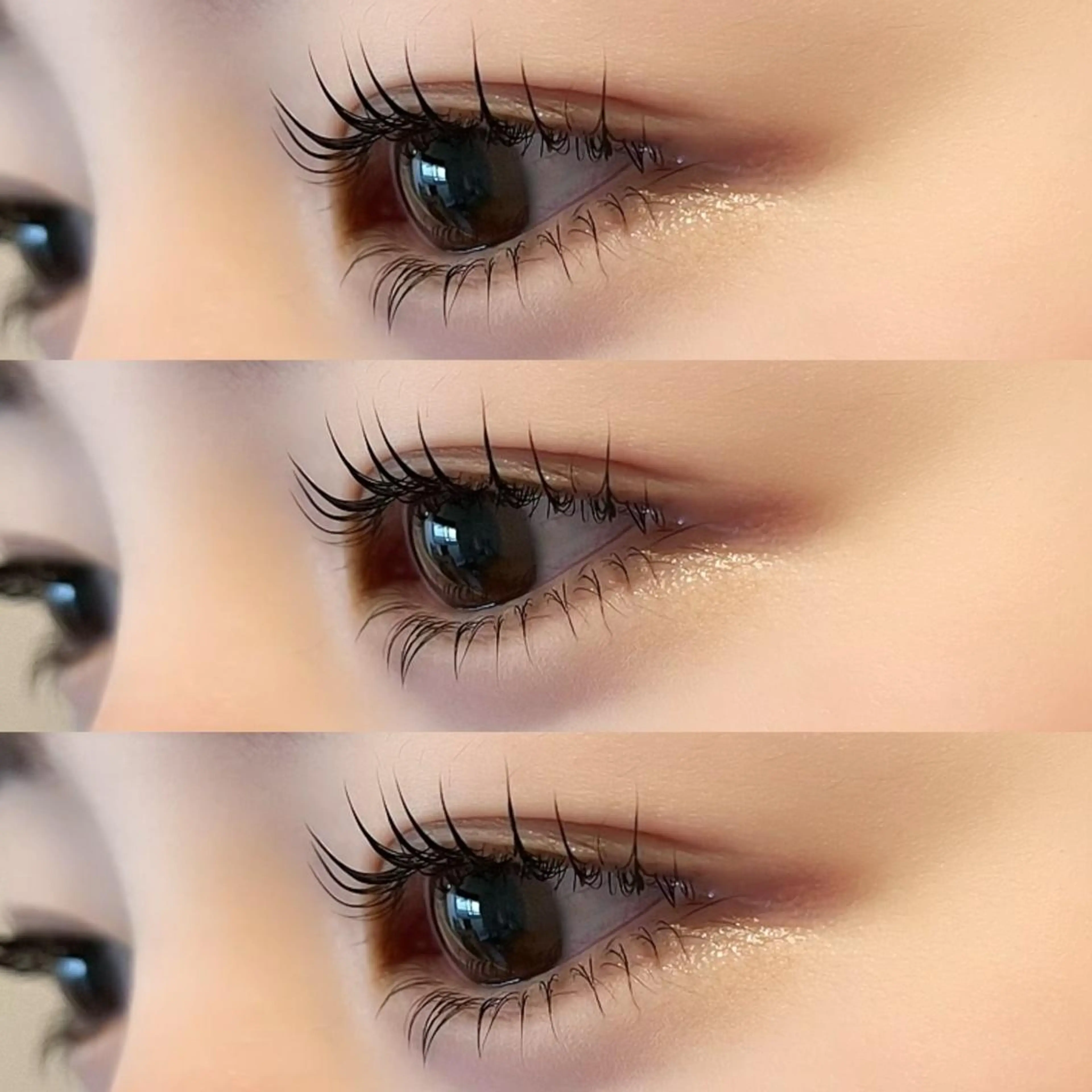 【伏し目美人🪞】抜け感を作る下まつげパーマ🪡の写真