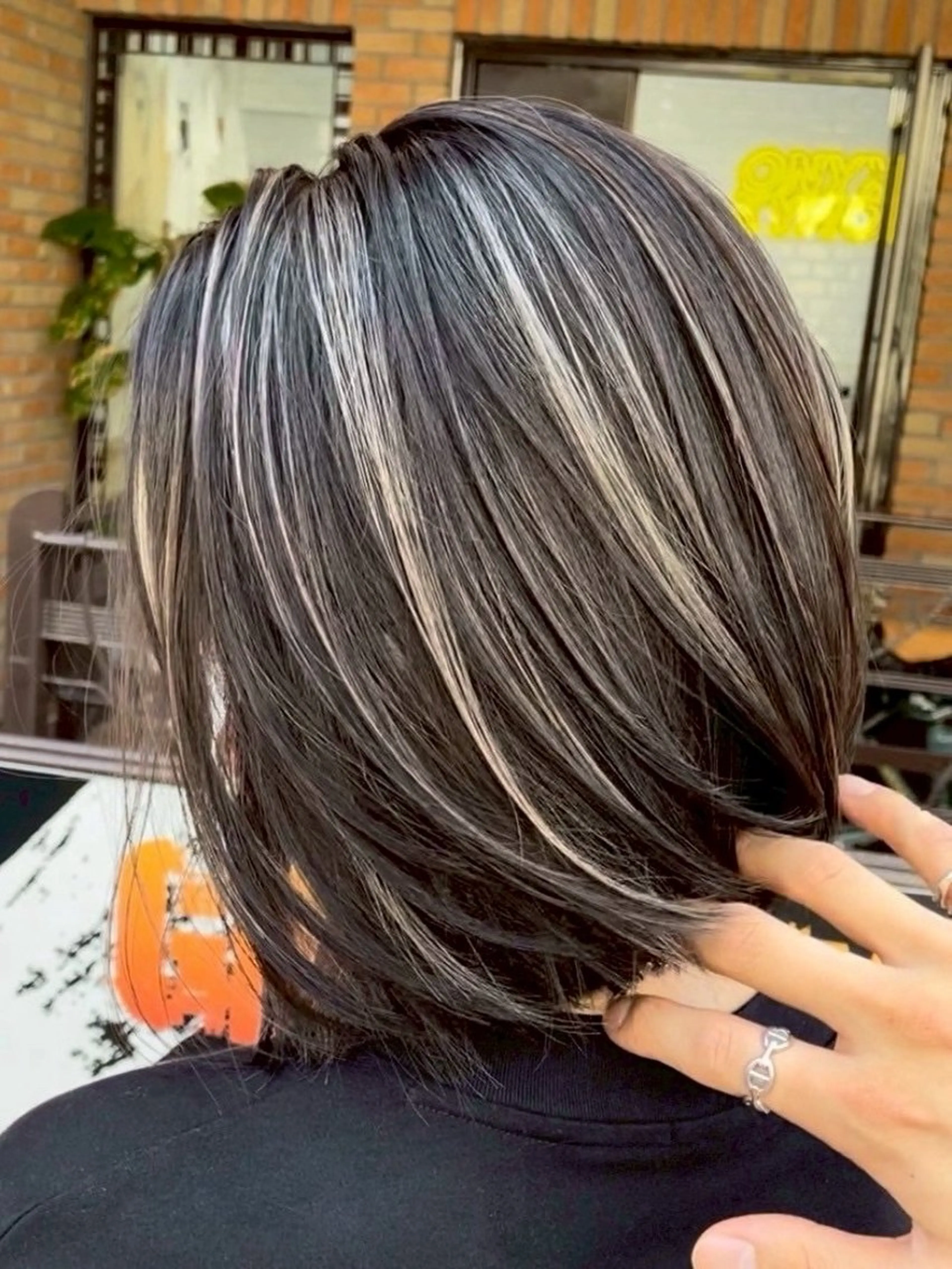 ショート 外国人風カラー ハイライト レイヤーカット ヘアカラー ✨レイヤーカット 海外ヘア/原宿✨のヘアスタイル