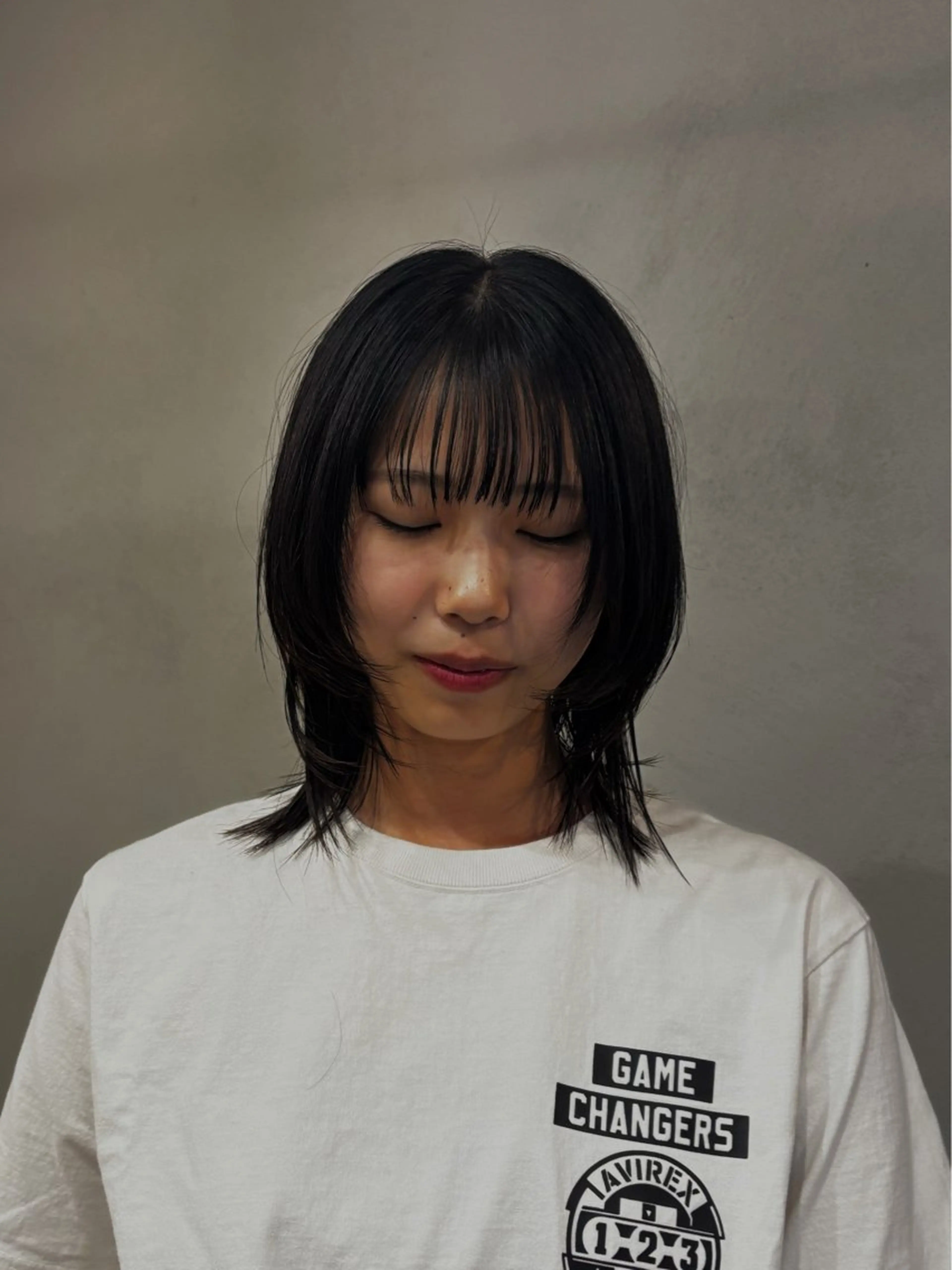 ミディアム toiro Aem. 仲村　幹大のヘアスタイル