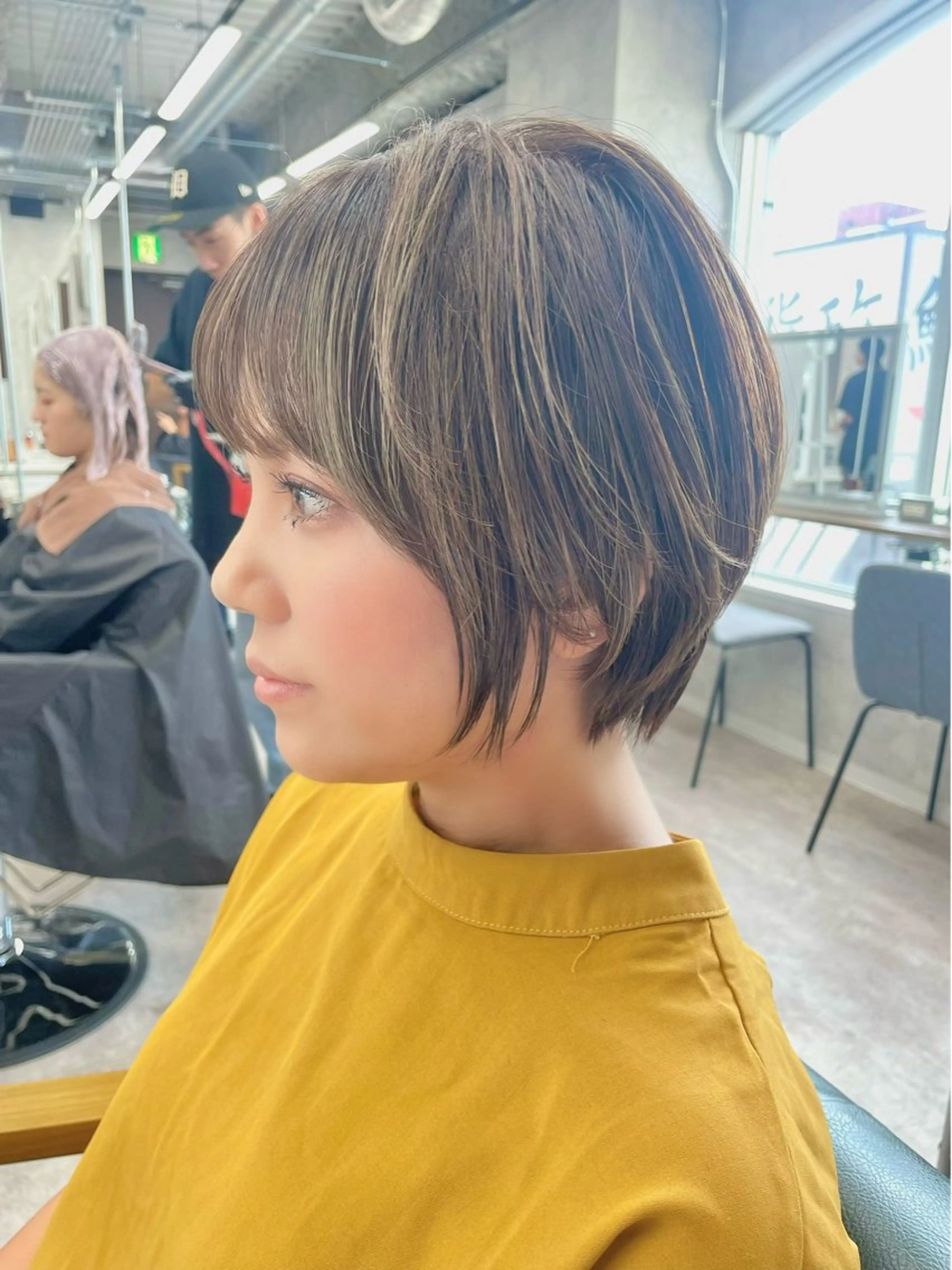 ショート カラー カット トリートメント limit陽平 ショート/ボブのヘアスタイル