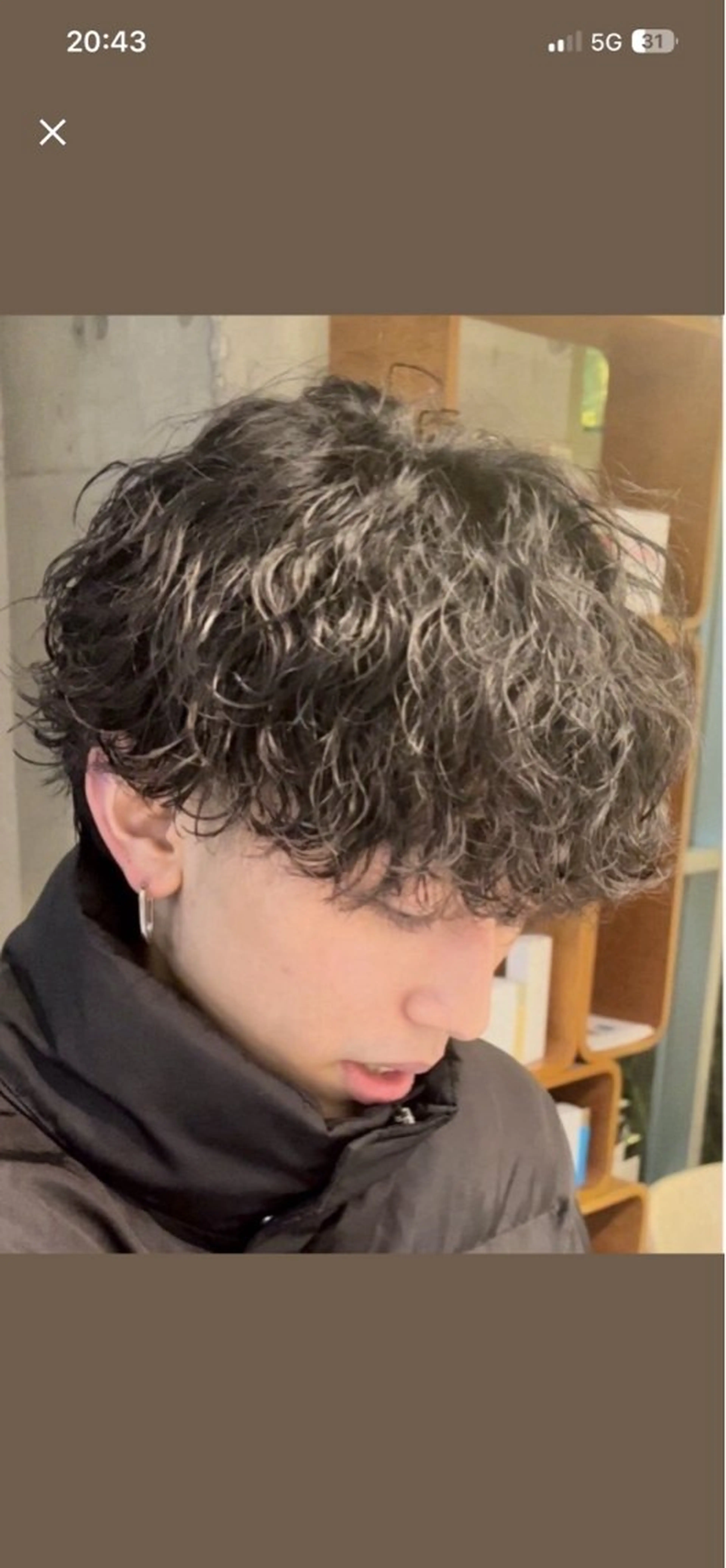 パーマ メンズ カット パーマ トリートメント 👑メンズパーマ屋 👑/栄/馬場斗生のヘアスタイル