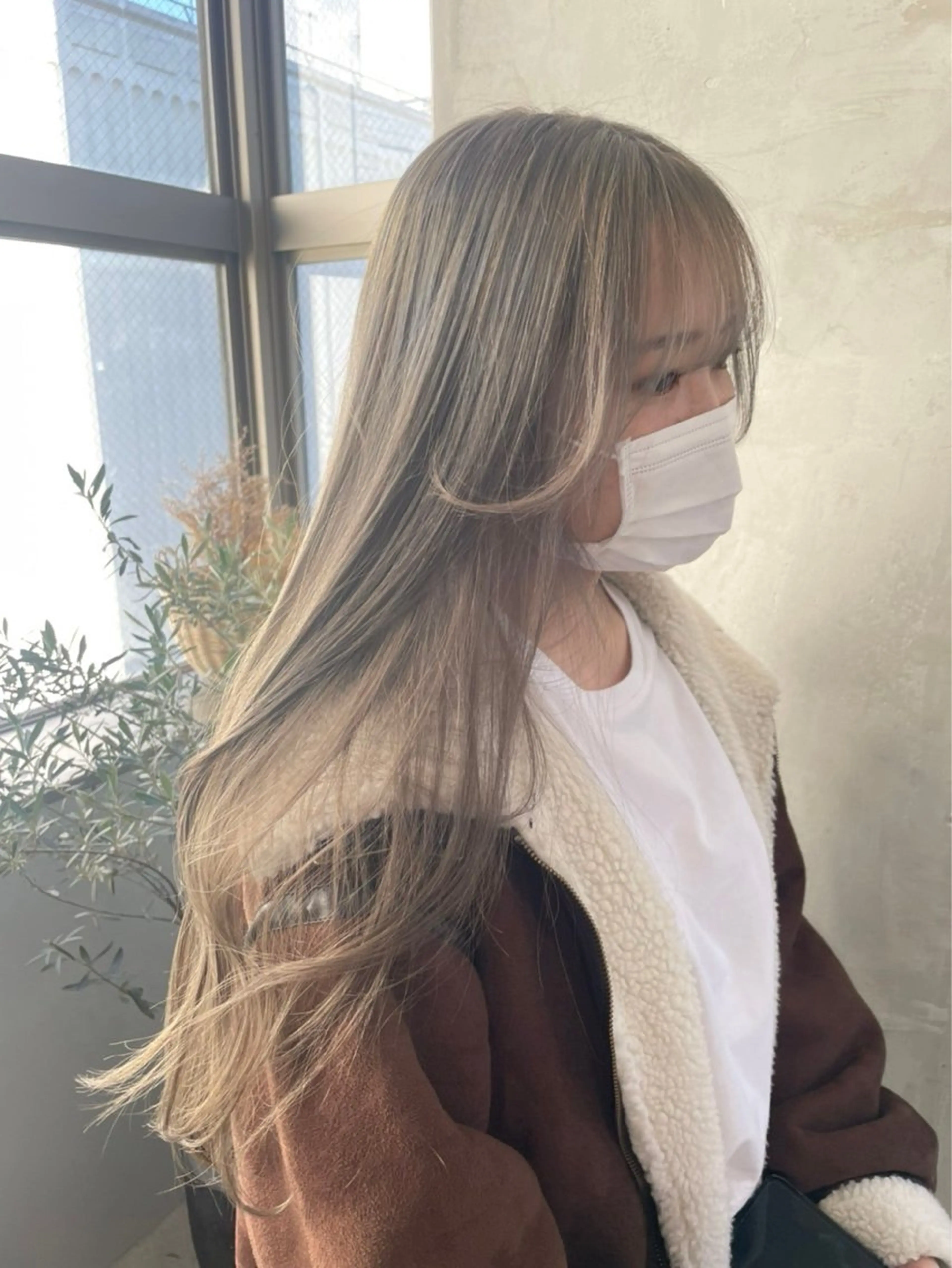 ロング カラー ヘアカラー トリートメント ｵﾀｸ美容師🛍/ 酸性ストレート/艶髪のヘアスタイル