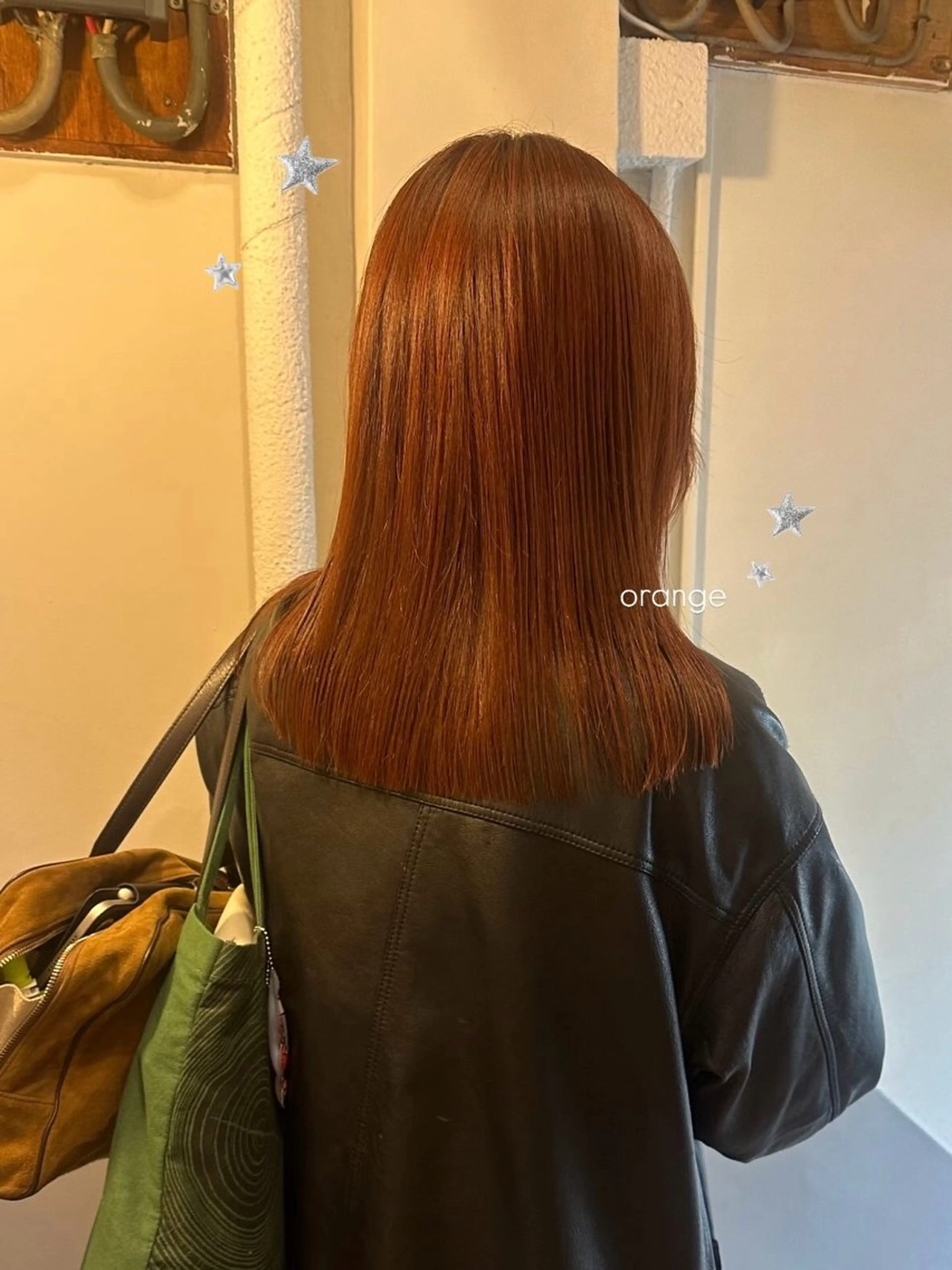 ミディアム カラー カット ヘアカラー トリートメント 暖色カラー/レイヤー 🌙 オノユリカのヘアスタイル