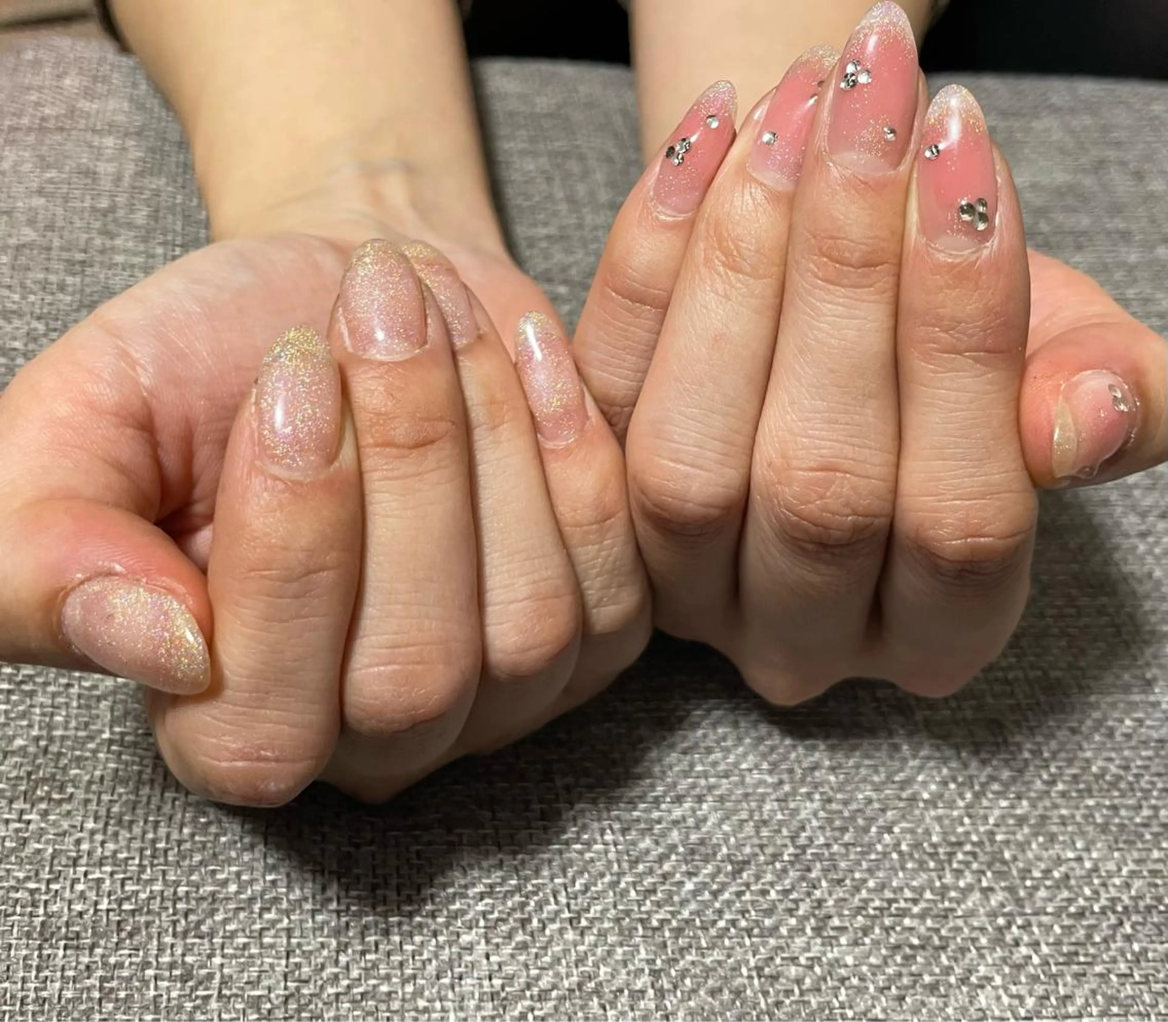 ネイル チークネイル ジェルネイル 韓国ネイル マグネットネイル ハンドネイル BLANC.nail所属・BLANC.nail yuuのネイルデザイン