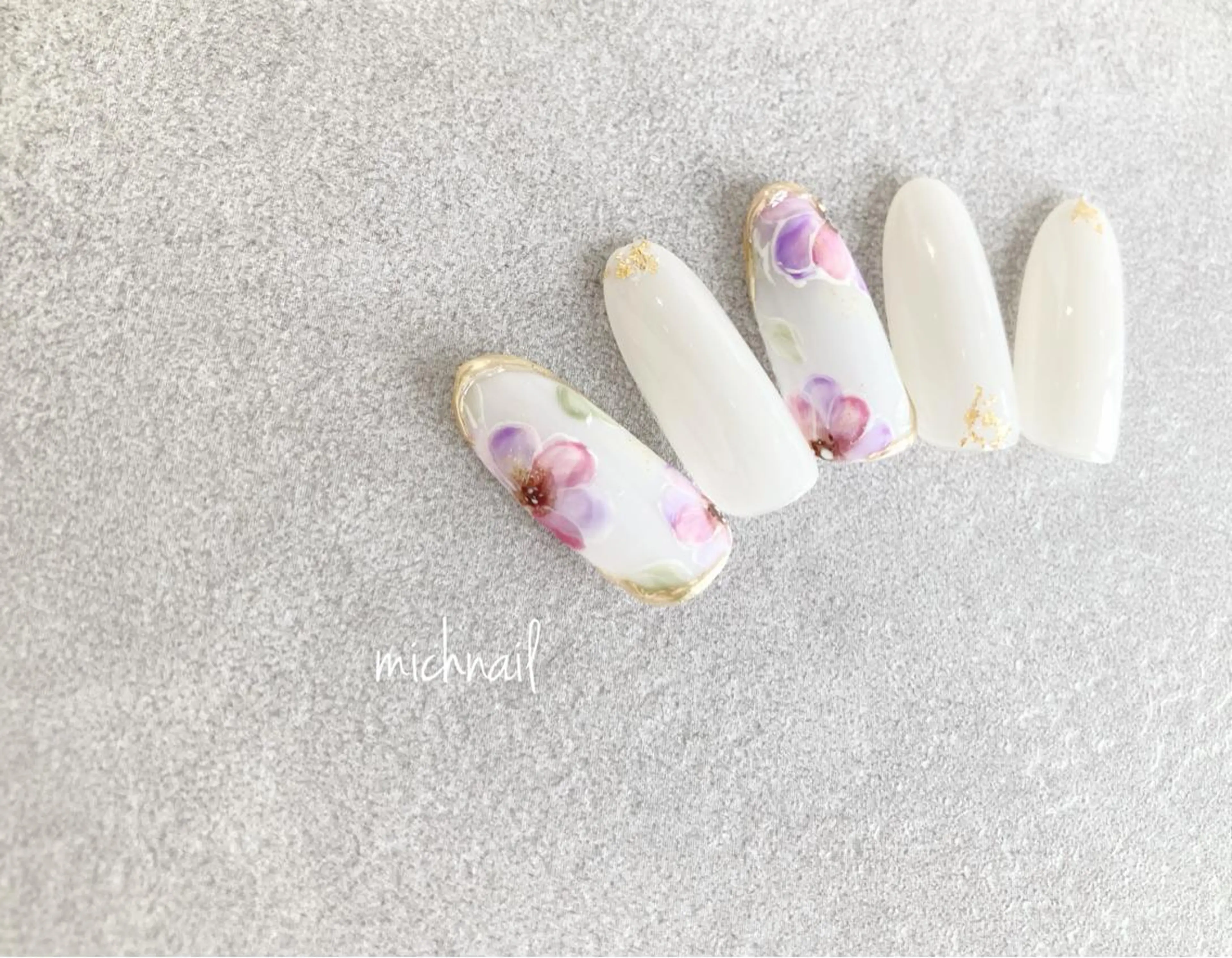 ネイル 春ネイル eni. by michのネイルデザイン