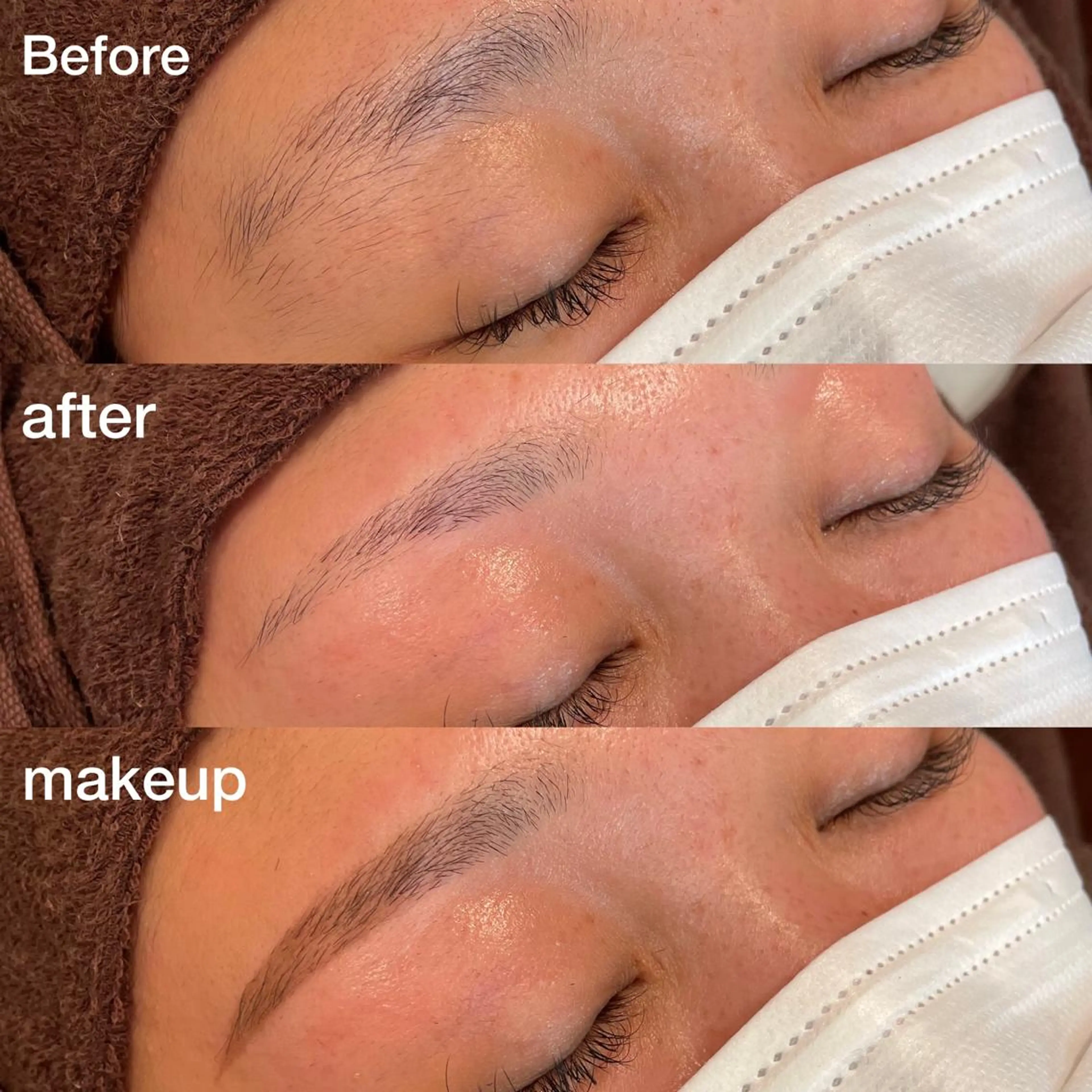 アイブロウ ワックス脱毛 Vyuha ビューハのヘアスタイル