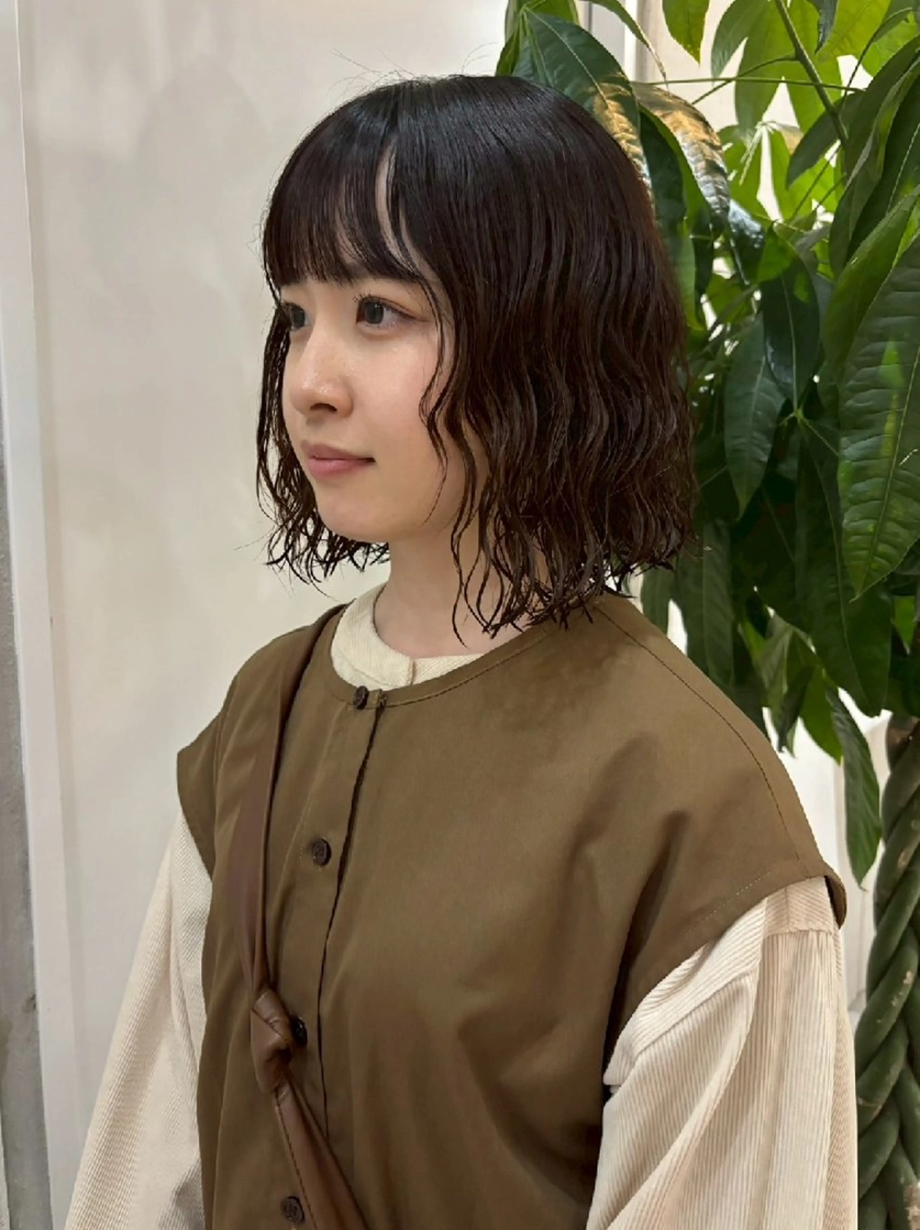 ミディアム パーマ カット パーマ JESTER 烏丸御池のヘアスタイル