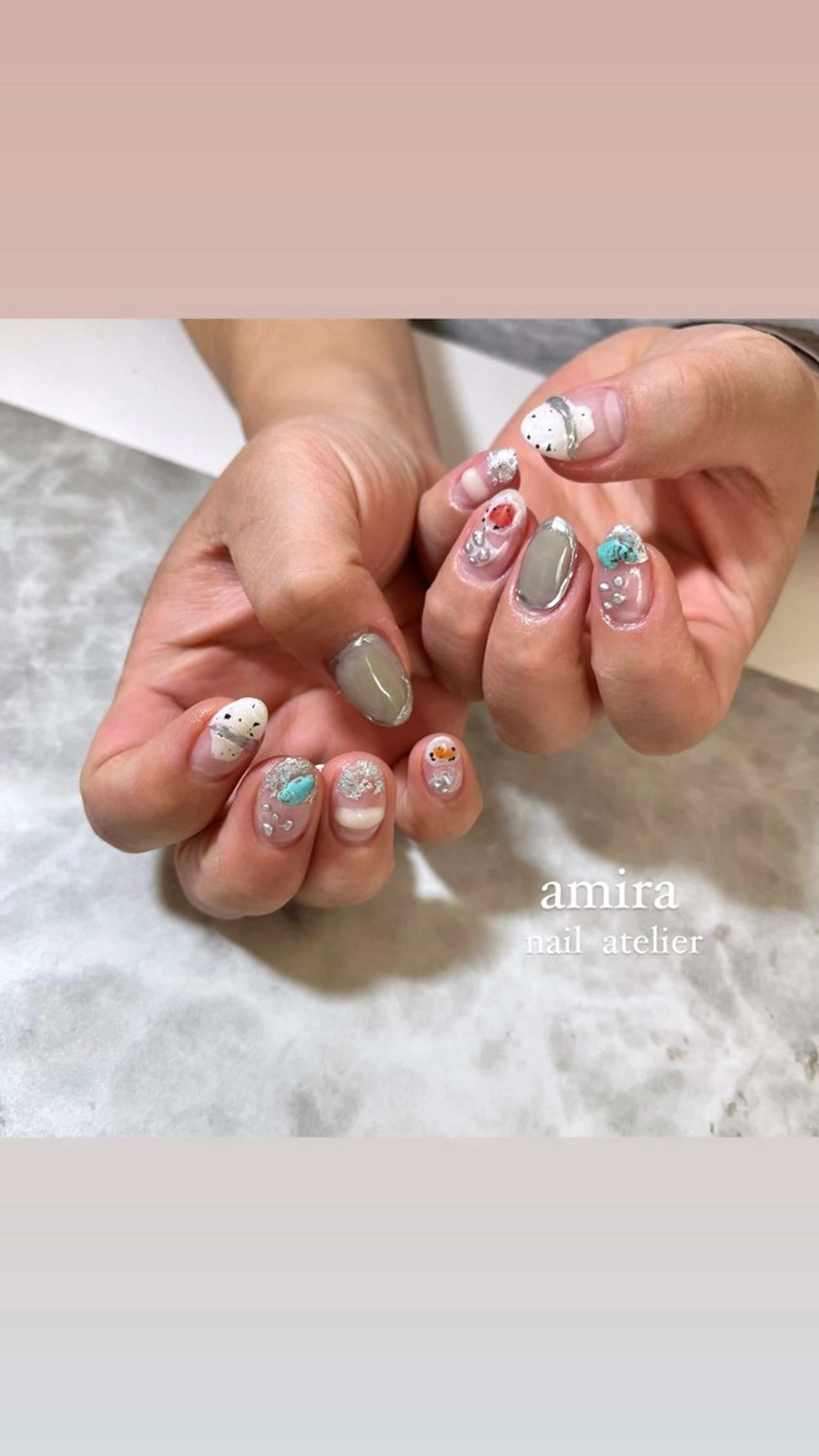 ネイル nail amiraのネイルデザイン