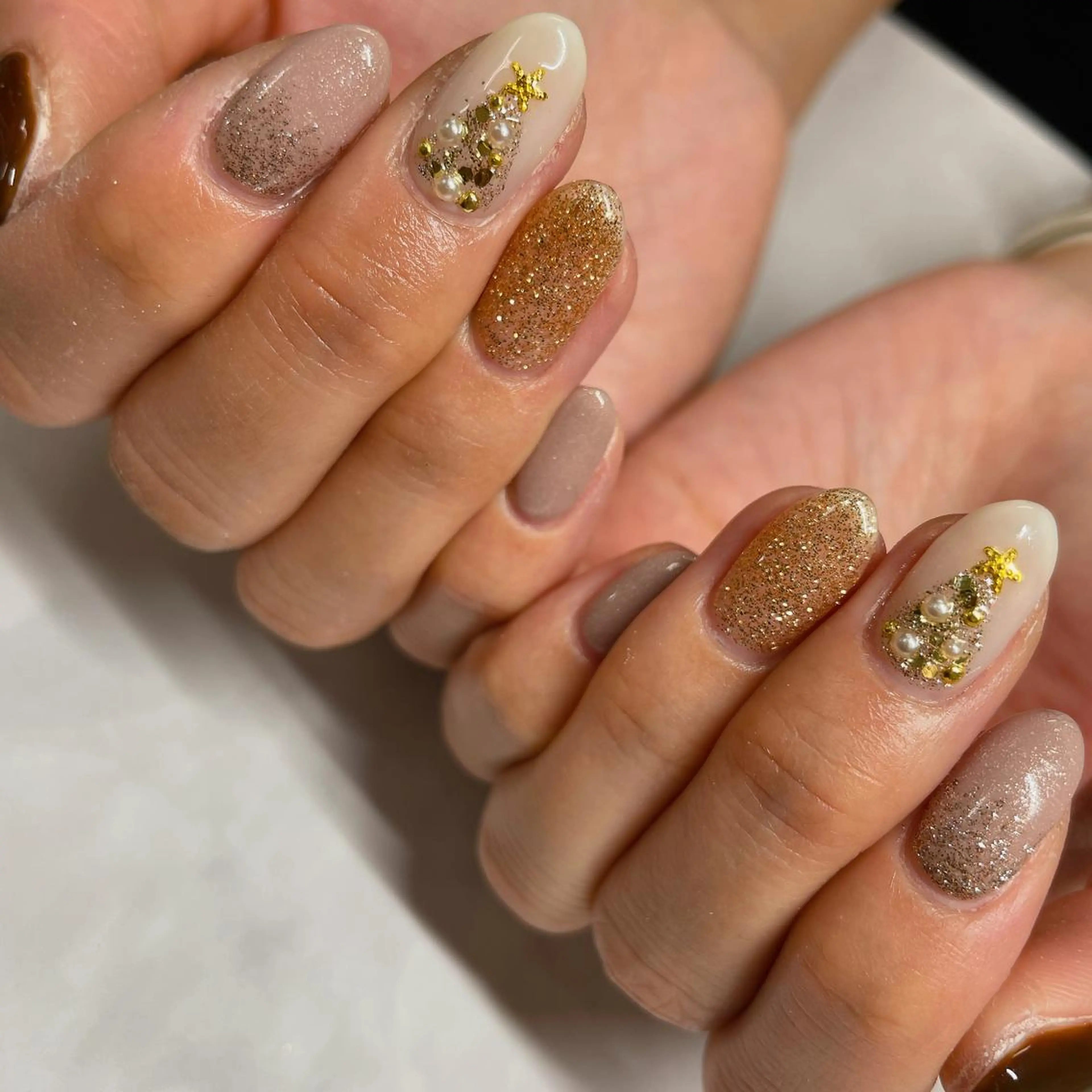 ネイル 冬ネイル クリスマス Luana Sono nailのネイルデザイン