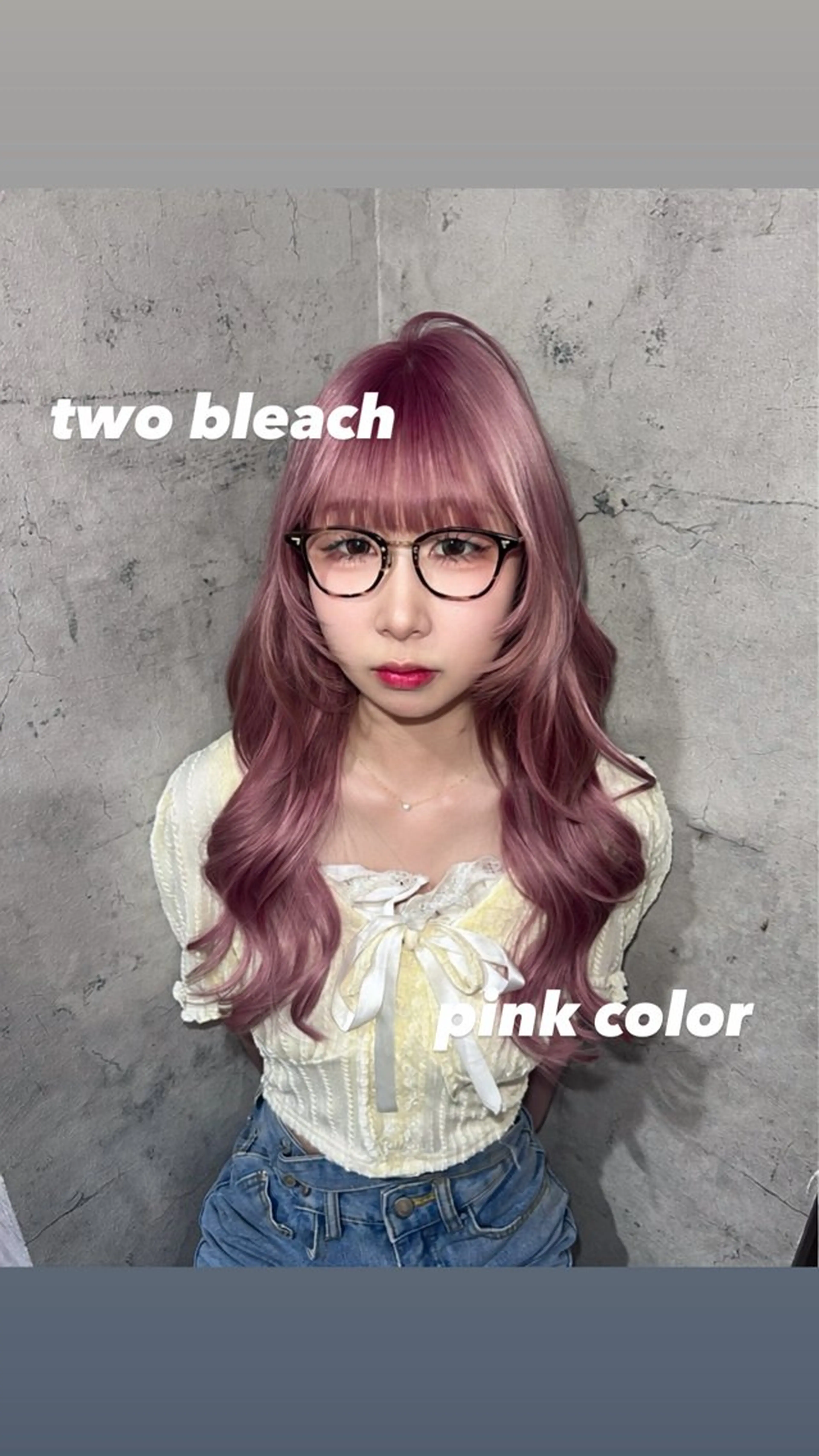 ロング ヘアカラー ブリーチ/エクステ/ 新宿/アリルのヘアスタイル