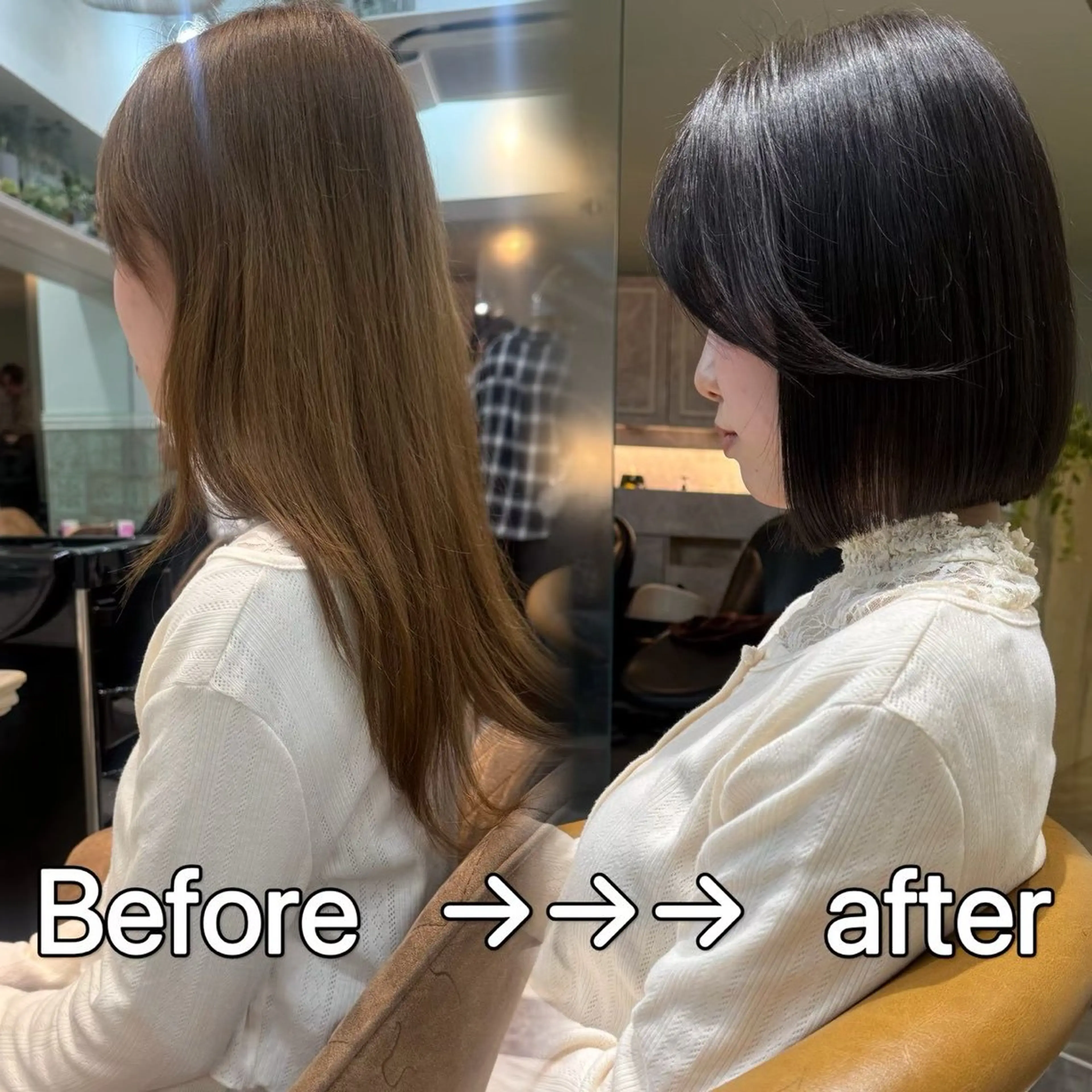 ショート カラー カット ヘアカラー 縮毛矯正 トリートメント Lond roseのヘアスタイル