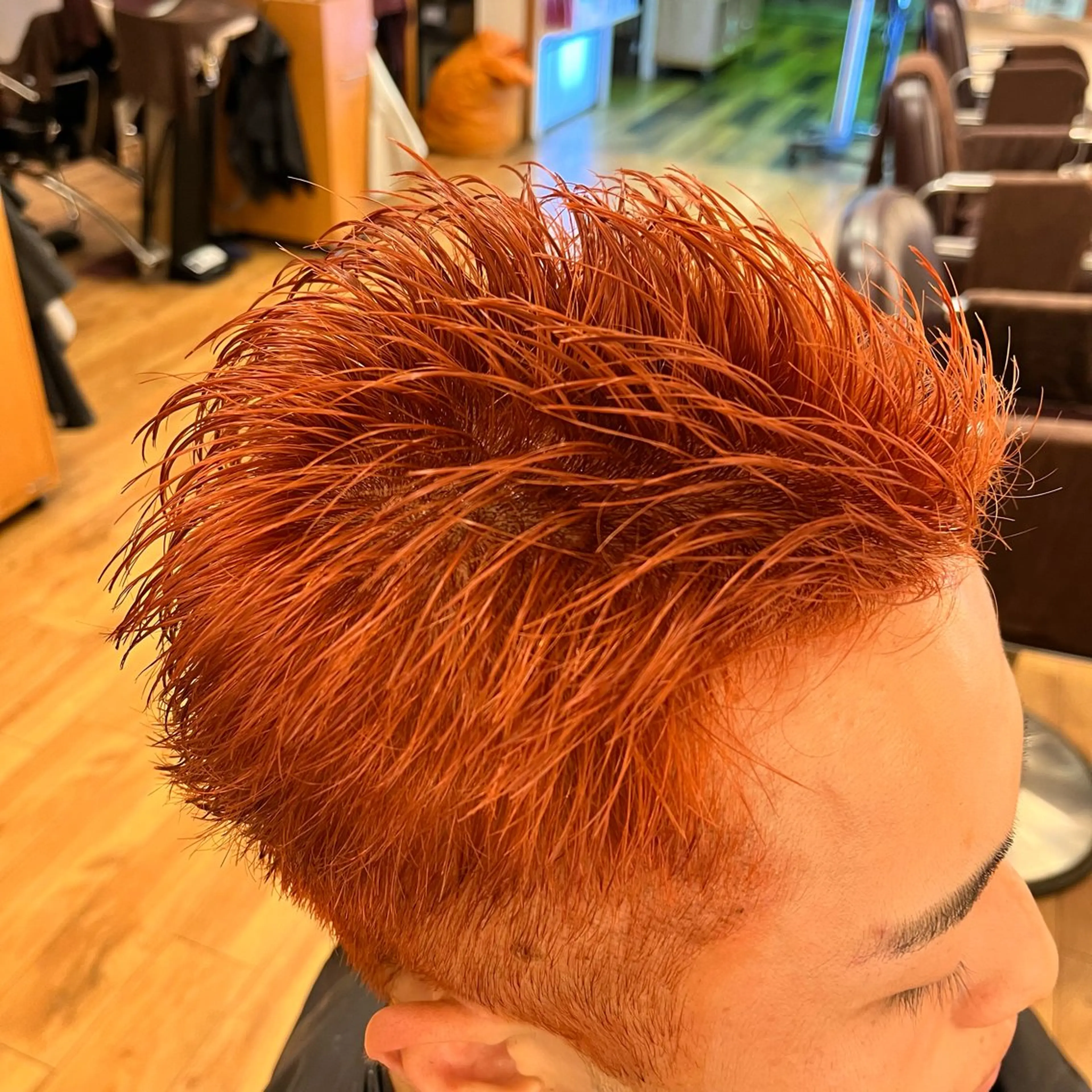 ショート カラー パーマ ヘアアレンジ メンズ メンズ特化 美容師かずまのヘアスタイル