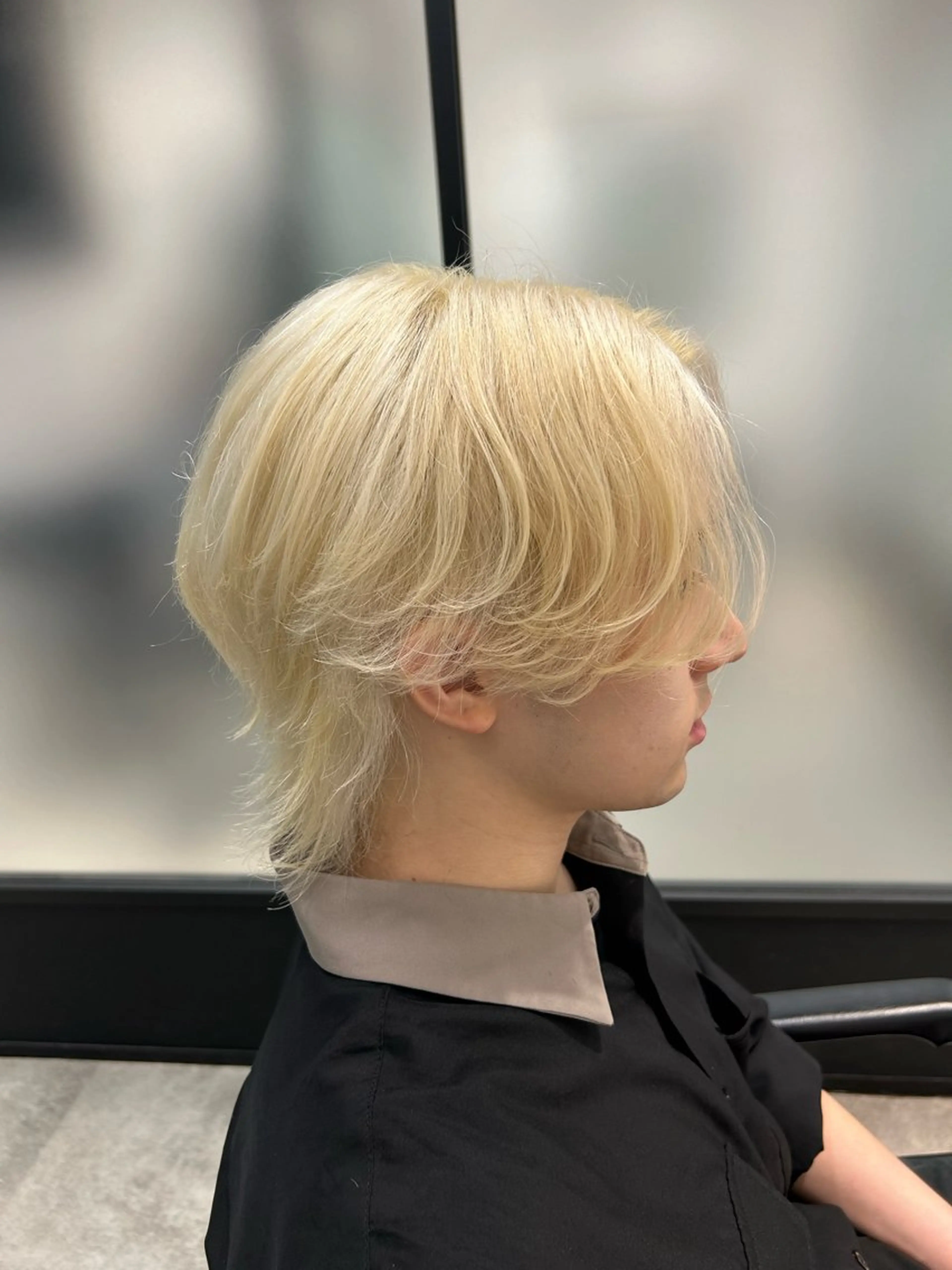 カラー メンズ メンズブリーチ ブリーチ 抜きっぱなしブロンド ブロンド ホワイトブロンド 渋谷メンズヘア/ 加藤優一のヘアスタイル