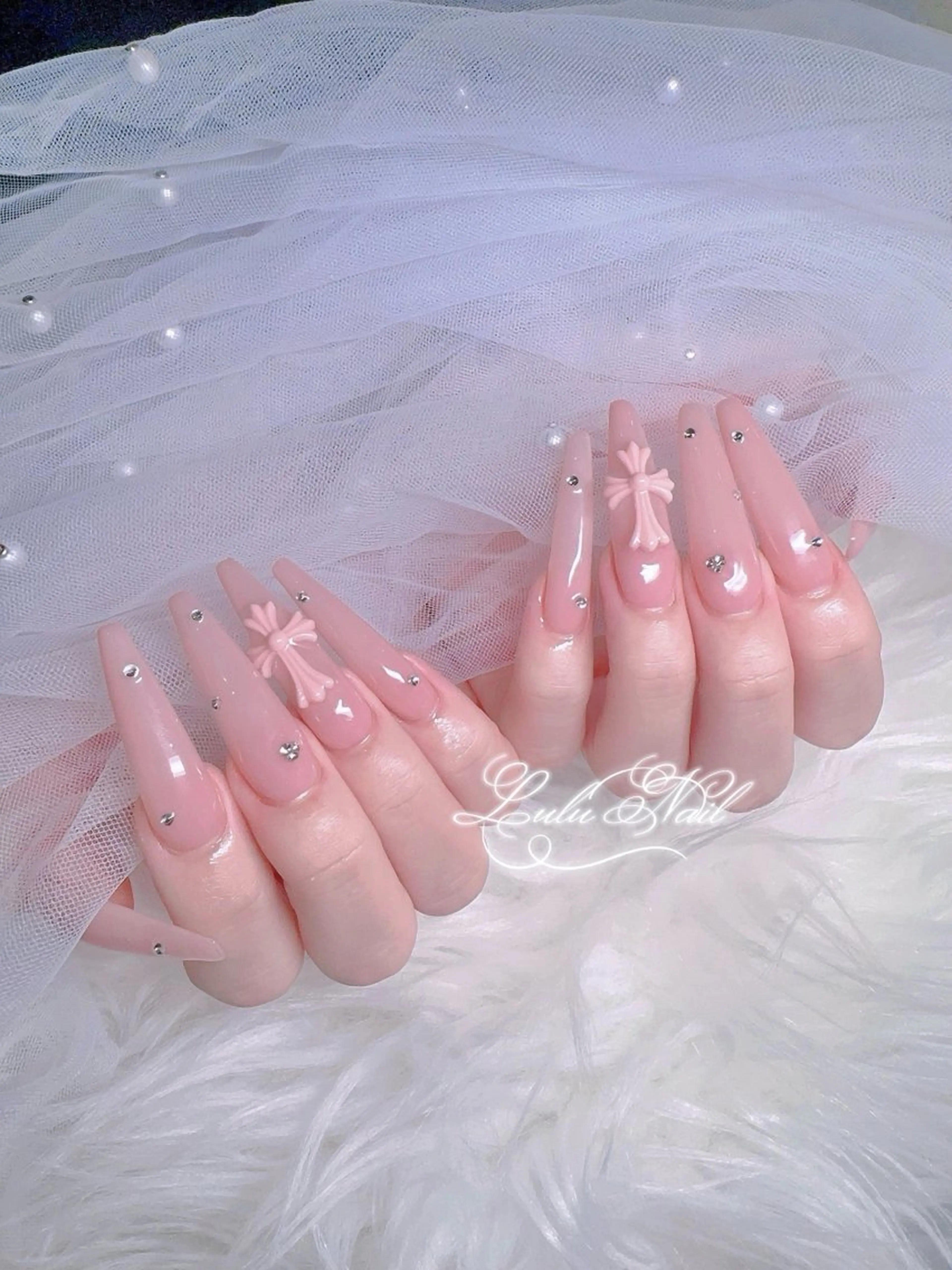 ネイル ハンドネイル Lulu Nail 🫧ユユのネイルデザイン